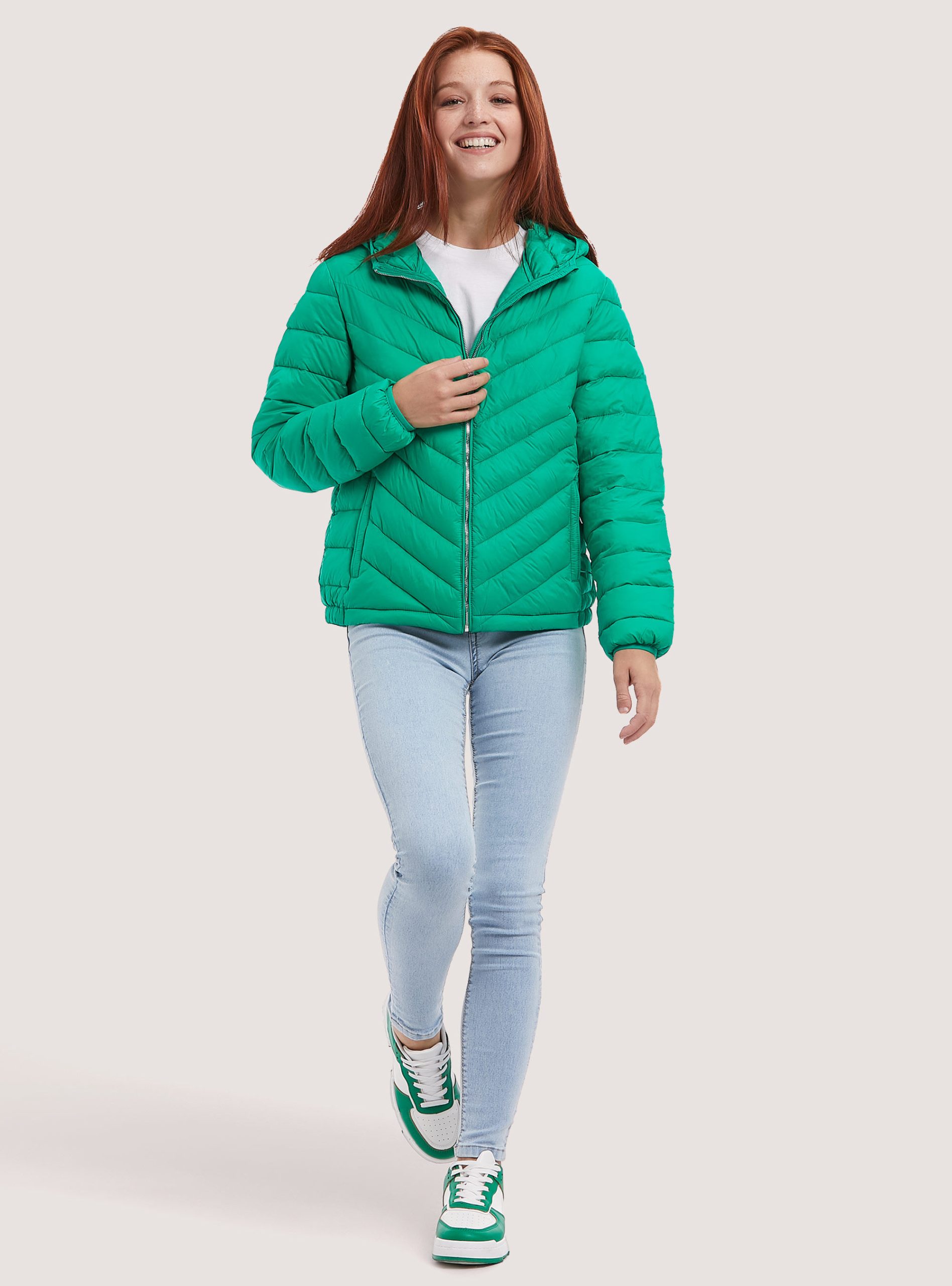 Alcott Jacket With Recycled Padding Merkmal Frauen Mäntel Und Jacken Gn2 Green Medium – 1