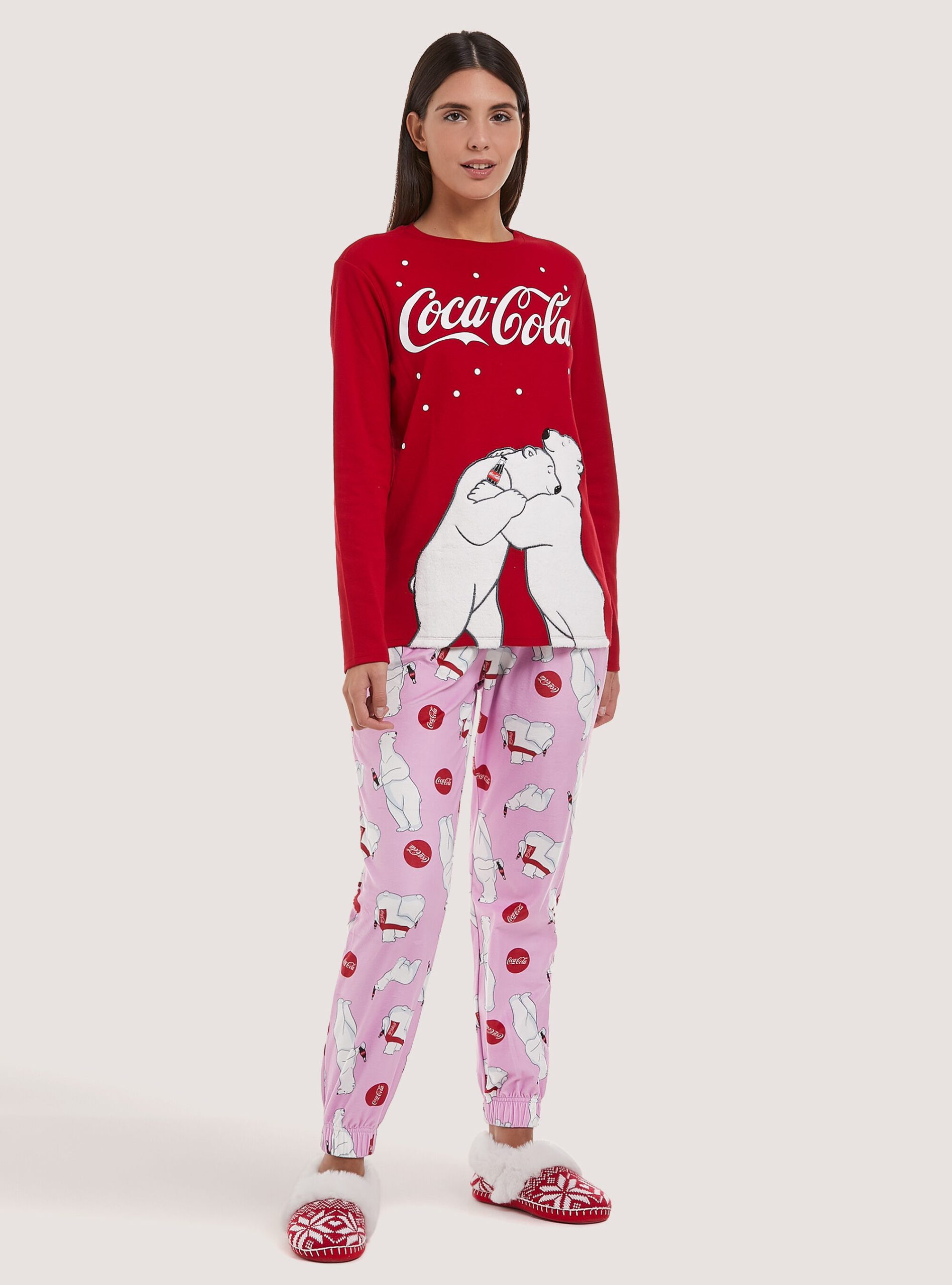 Alcott Kaufen Pijamas Rd2 Red Medium Frauen Pyjamas Coca-Cola X Christmas Collection – 1