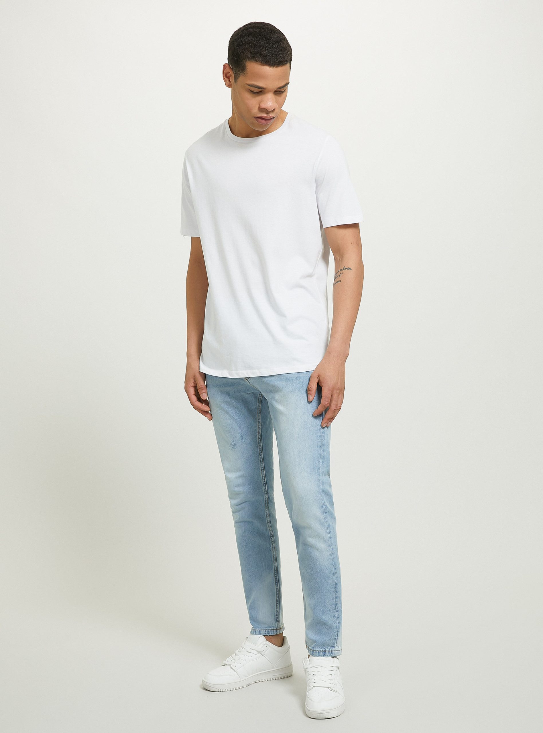 Alcott Männer Geschäft Slim Fit Baumwolljeans D006 Azure Jeans – 2
