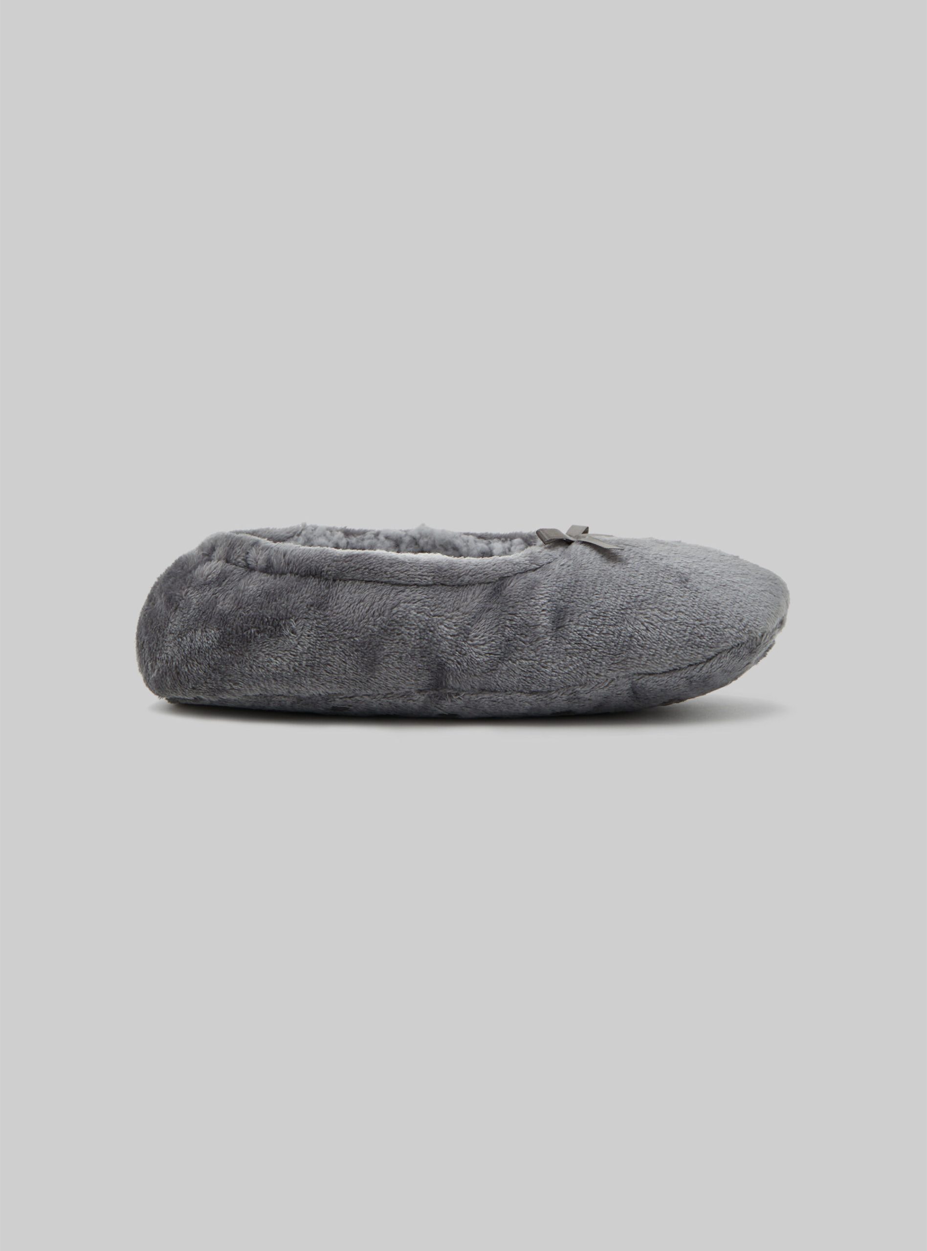Alcott Schuhe Frauen Gy2 Grey Medium Sockenpantoffeln Aus Kunstfell Technologie – 1