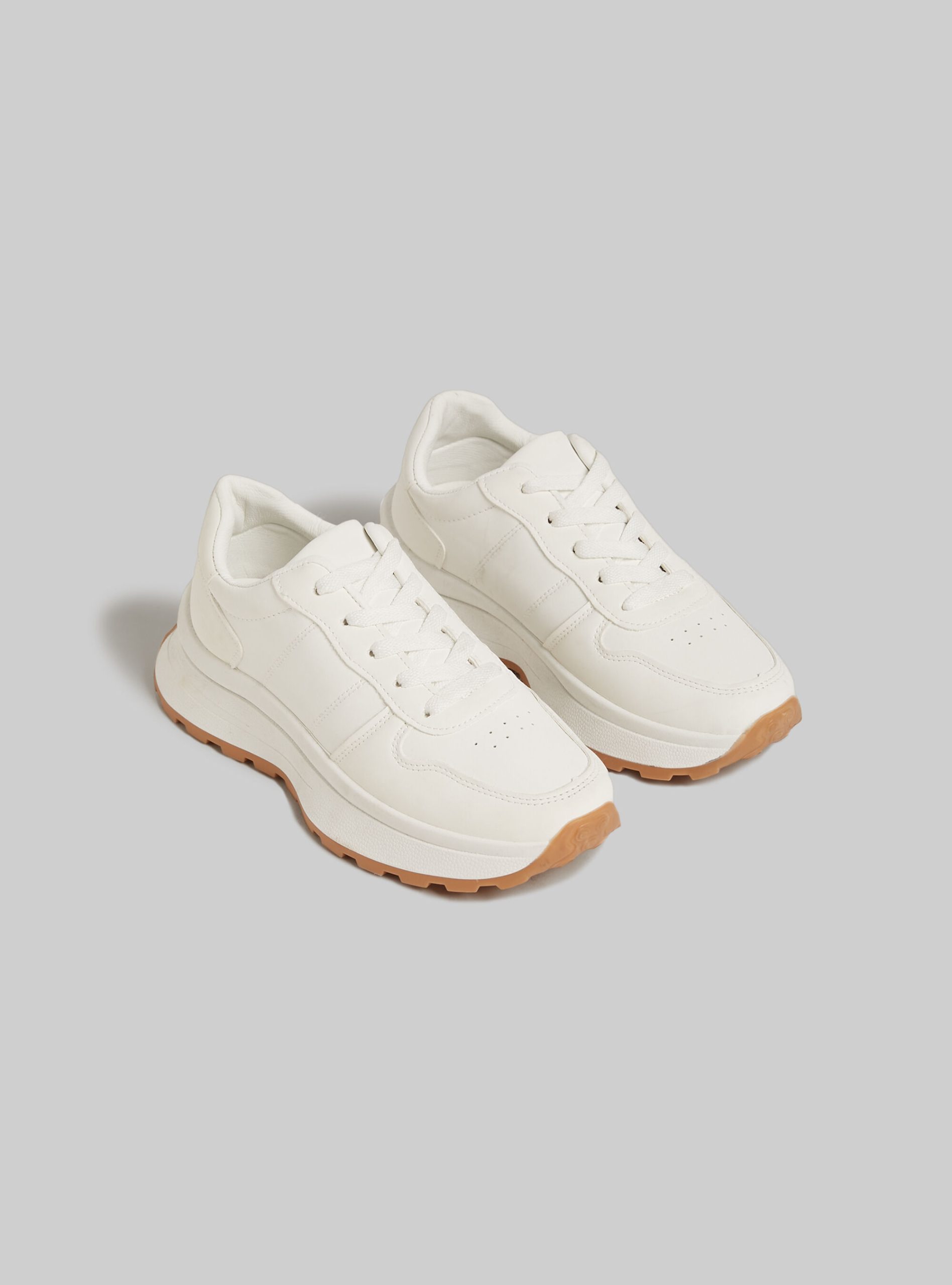 Alcott Schuhe Wh2 White Platform Sneakers Wartungsfreundlich Frauen – 1