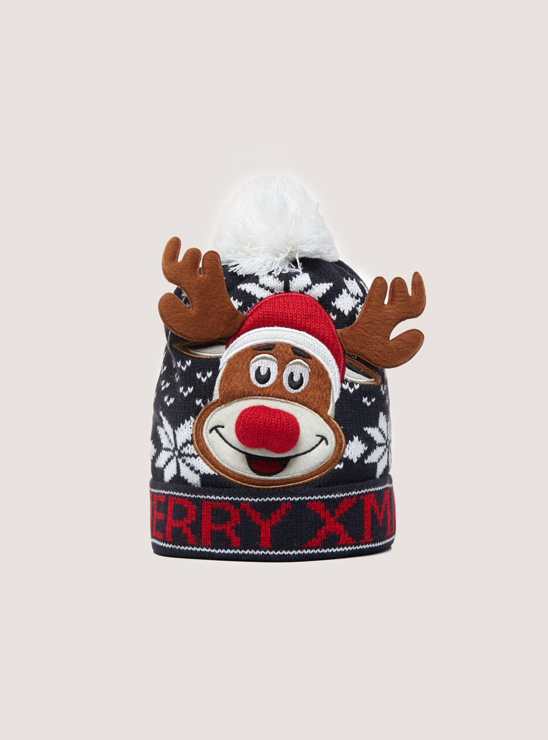 Alcott Verbraucher Na1 Navy Dark Männer Cappello Christmas Family Collection Con Pon Pon Hüte – 2