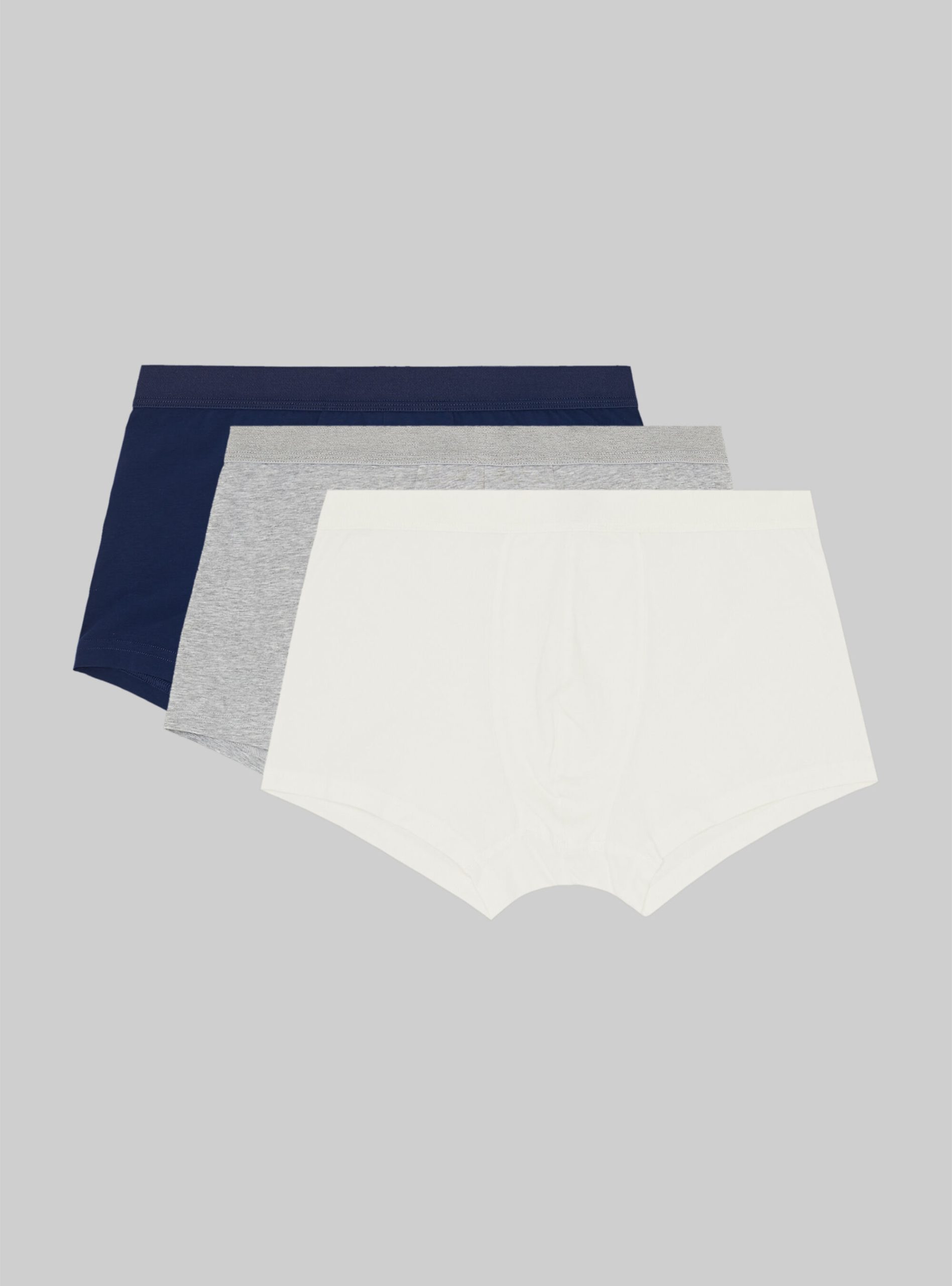 Alcott Vertrieb Mgy2/Na2/Wh2 Männer Set Of 3 Pairs Of Stretch Cotton Boxer Shorts Unterwäsche – 1