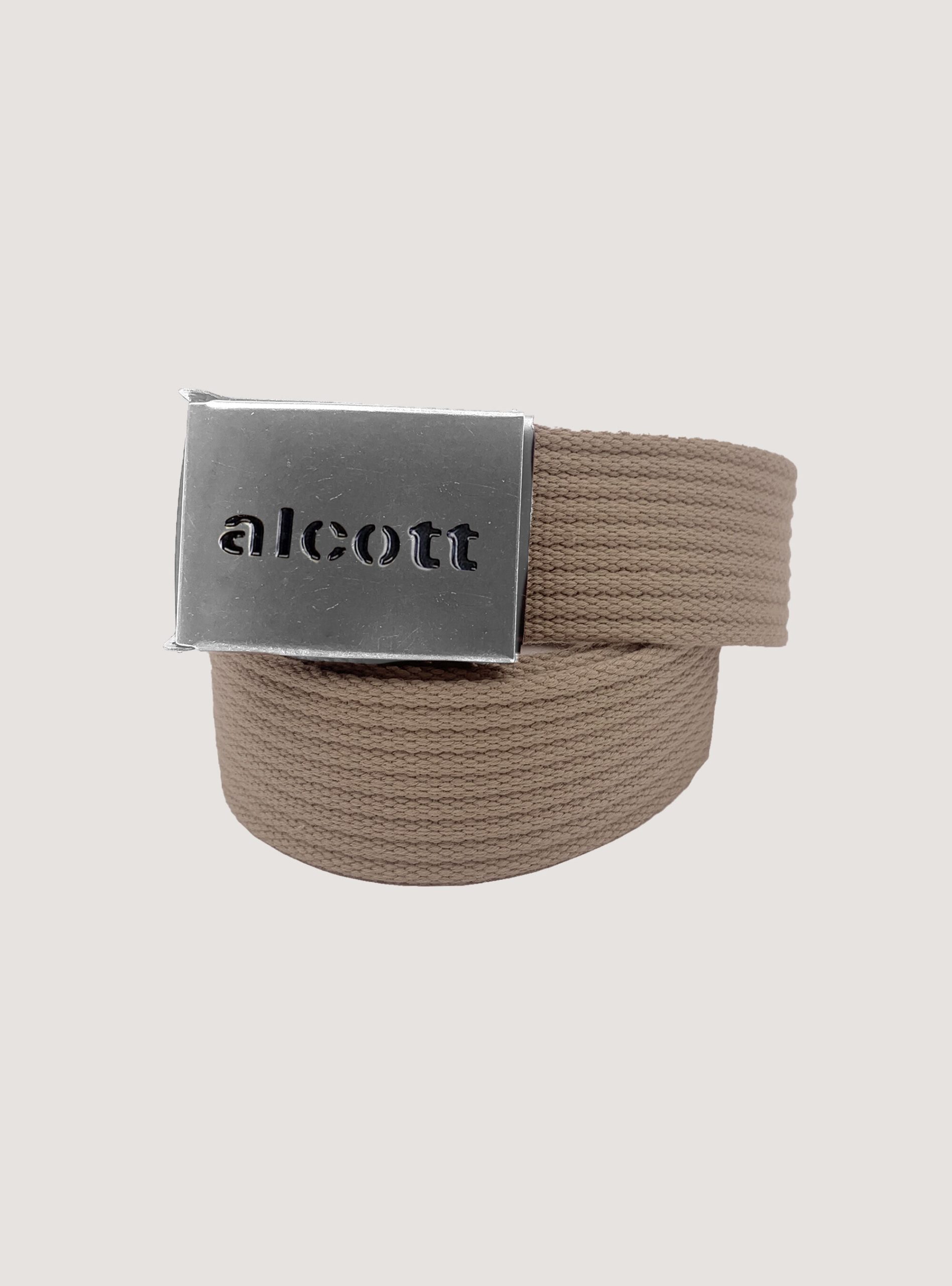 Bg2 Beige Medium Alcott Braided Belt With Logo Wesentlich Gürtel Männer – 1