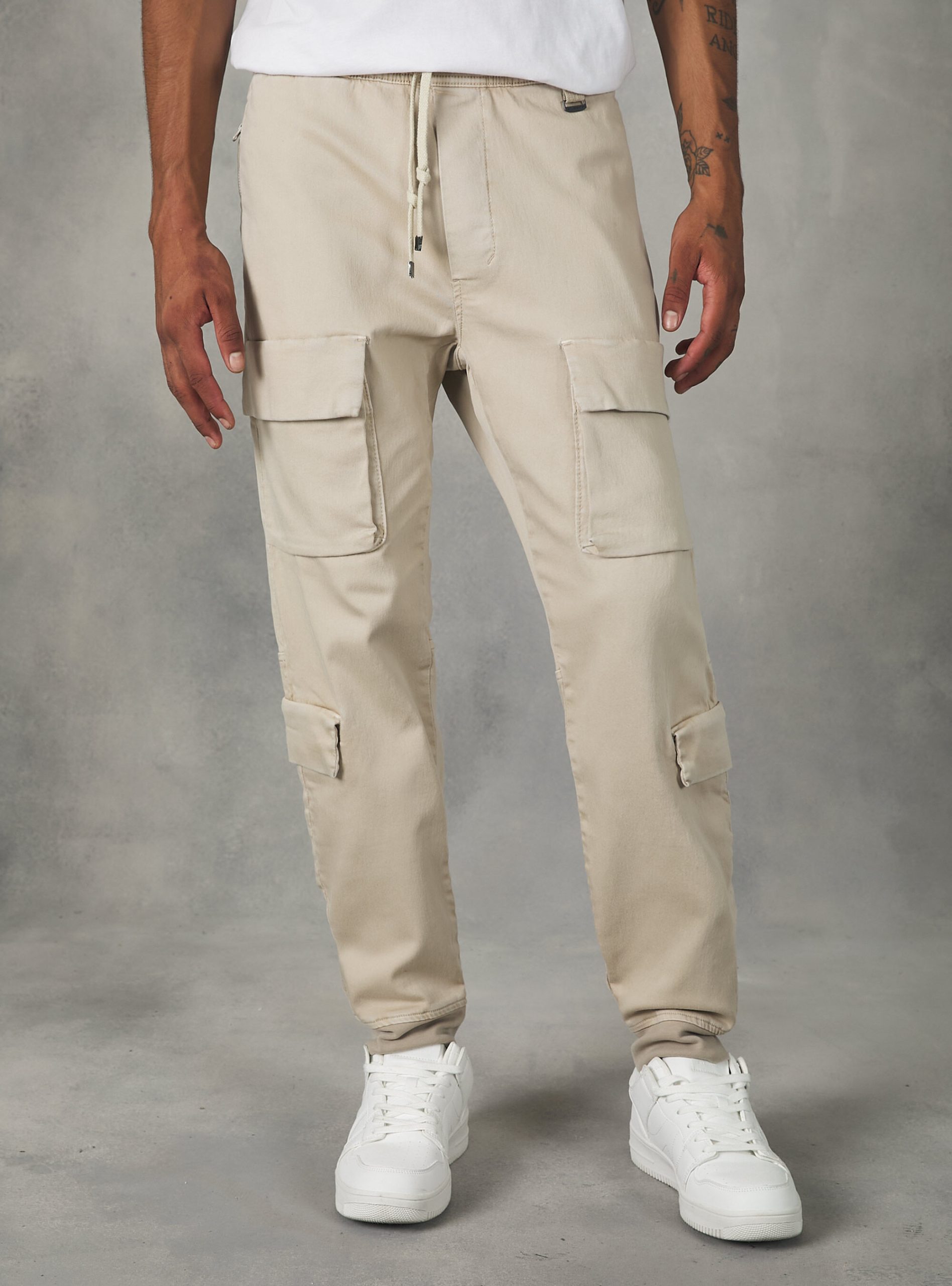 Bg3 Beige Light Hosen Männer Alcott Verkaufen Jogger Trousers With Large Pockets – 1