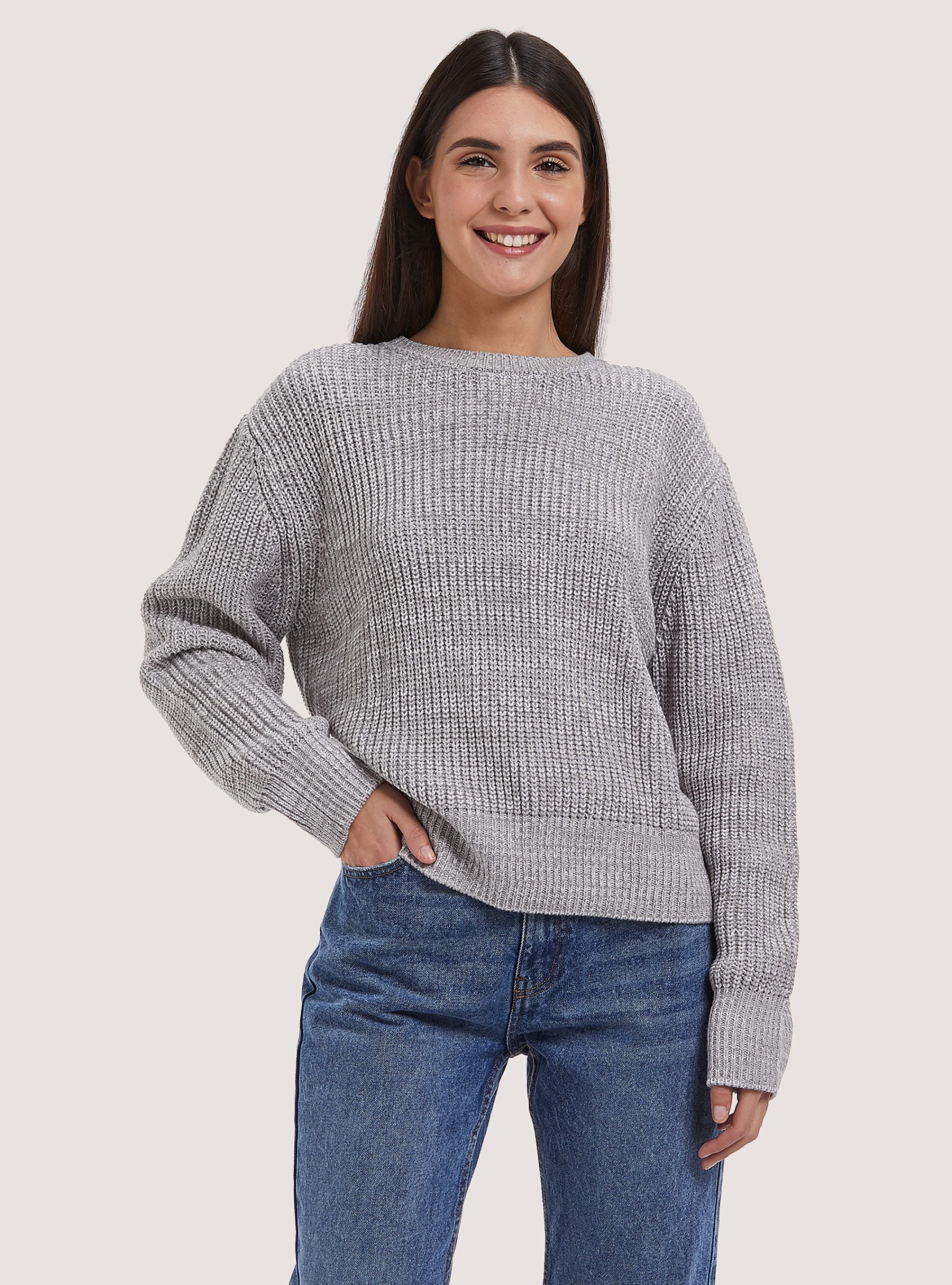 C184 Pearl Strickwaren Komfort-Pullover Aus Englischer Rippe Rabattaktion Alcott Frauen – 2