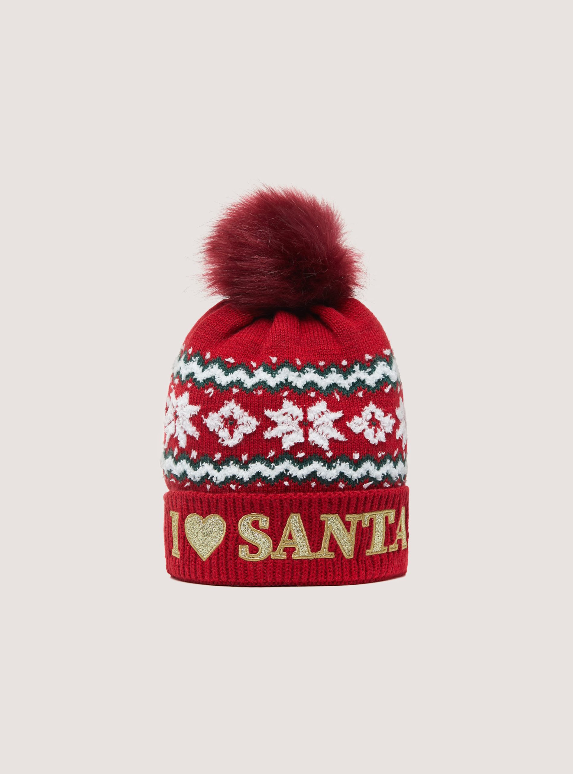 Christmas Collection Hat With Pom-Pom Hüte Alcott Rd2 Red Medium Modell Männer – 1
