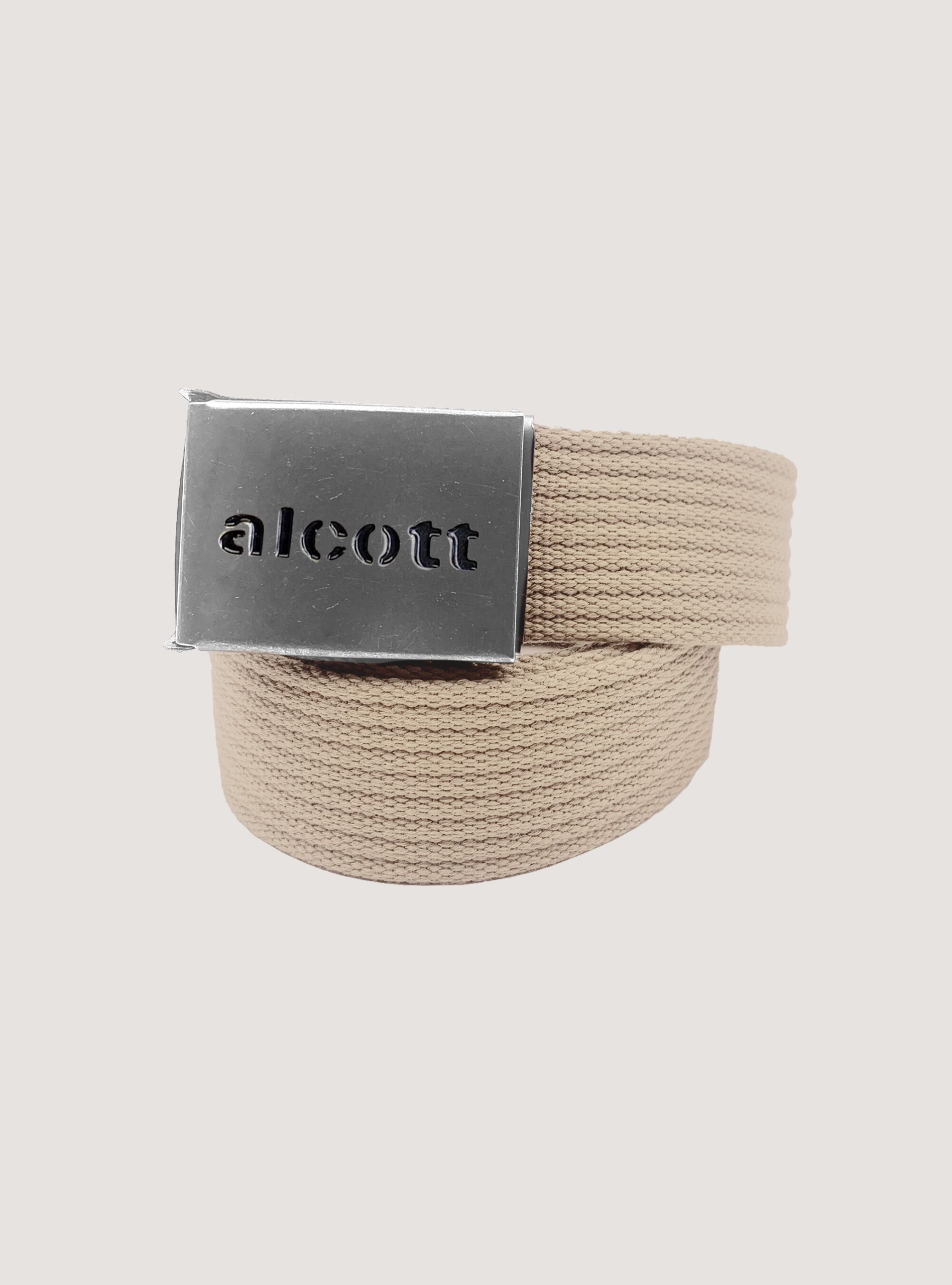 Cr2 Cream Medium Neues Produkt Braided Belt With Logo Alcott Männer Gürtel – 1