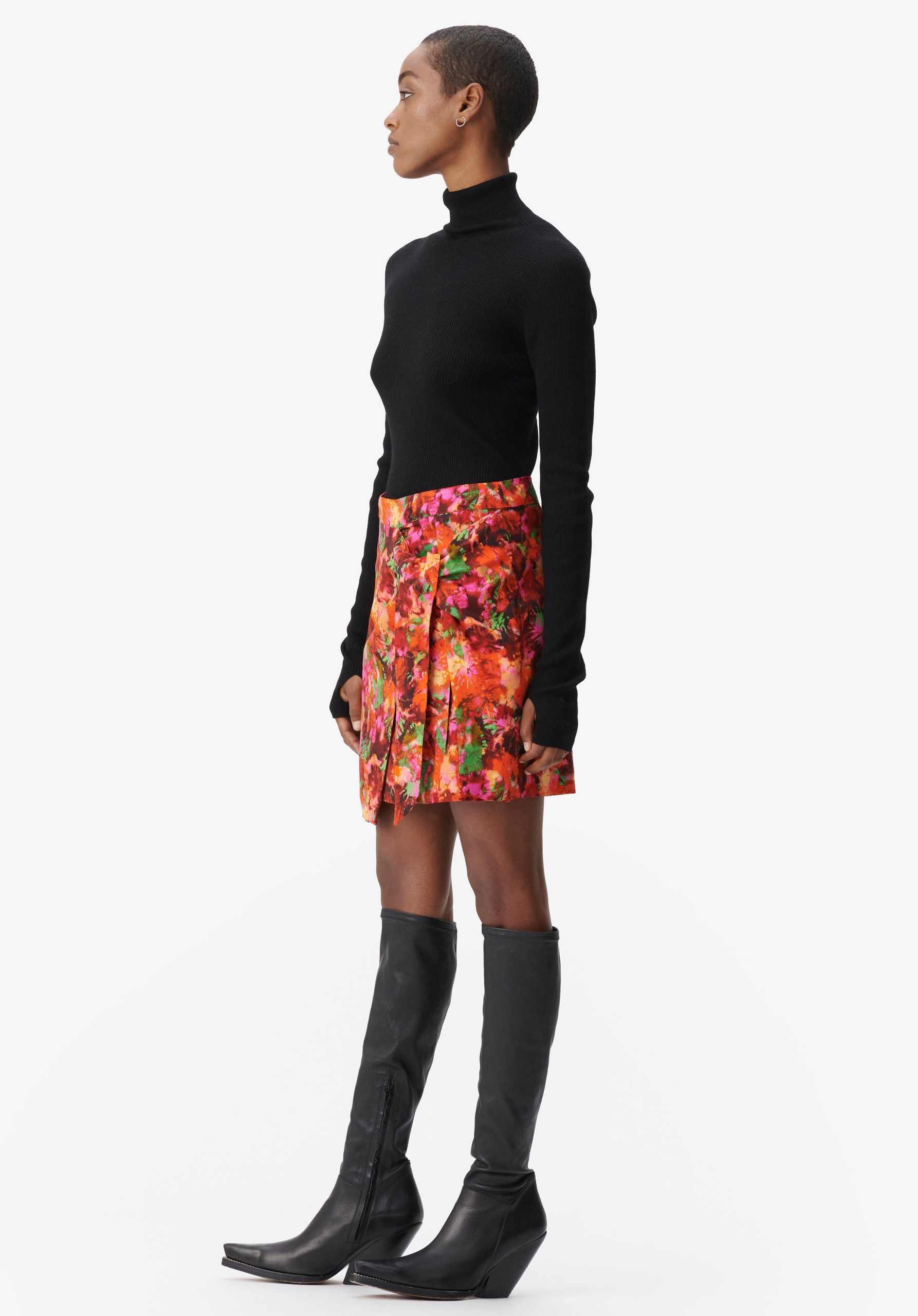 Damen Lala Berlin Skirt Solea Hersteller Shibori Flower Hosen & Röcke – 2