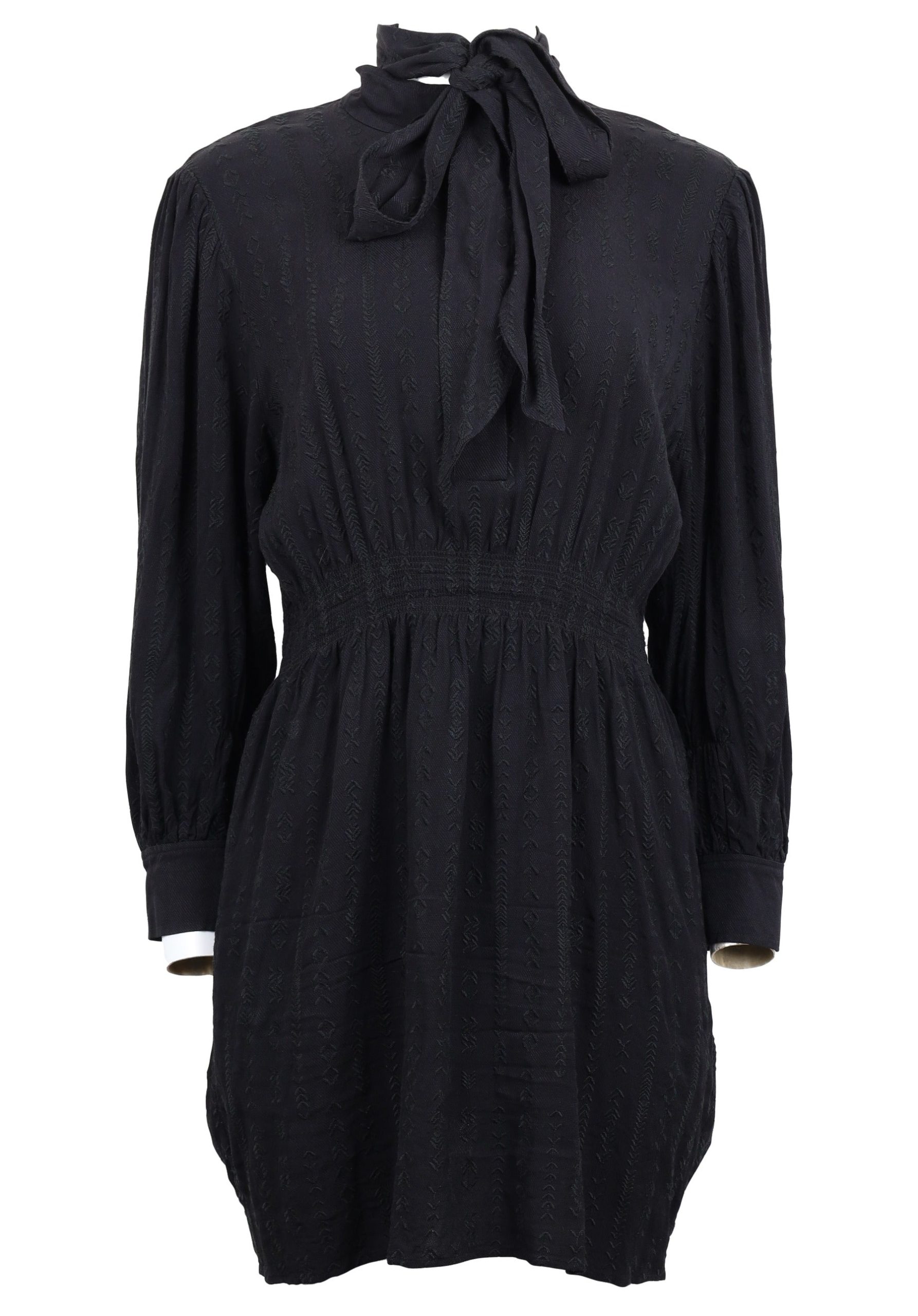 Damen Lala Forever Lala Berlin Black Embroidery Stripes Rabattcode Pre-Loved Dress Daryl – L – 1