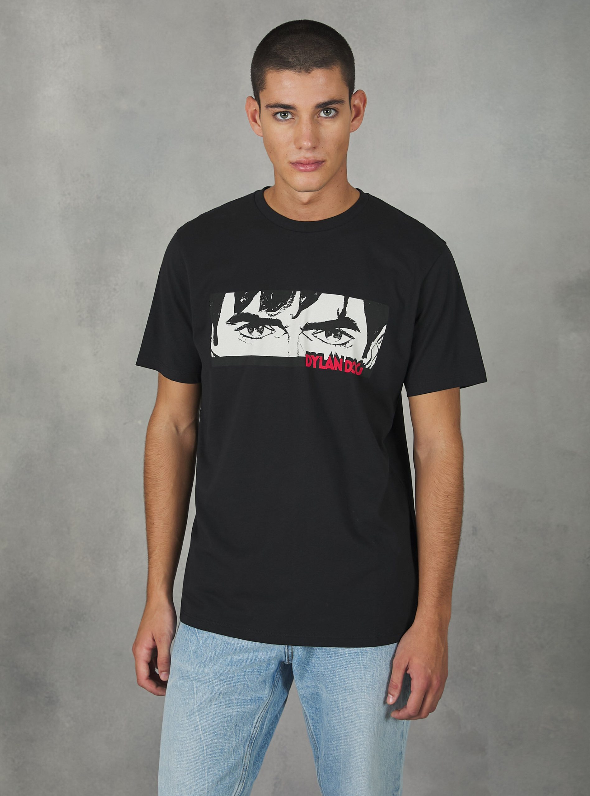 Dylan Hund / Alcott-T-Shirt Männer Sonderangebot Bk1 Black T-Shirts – 2