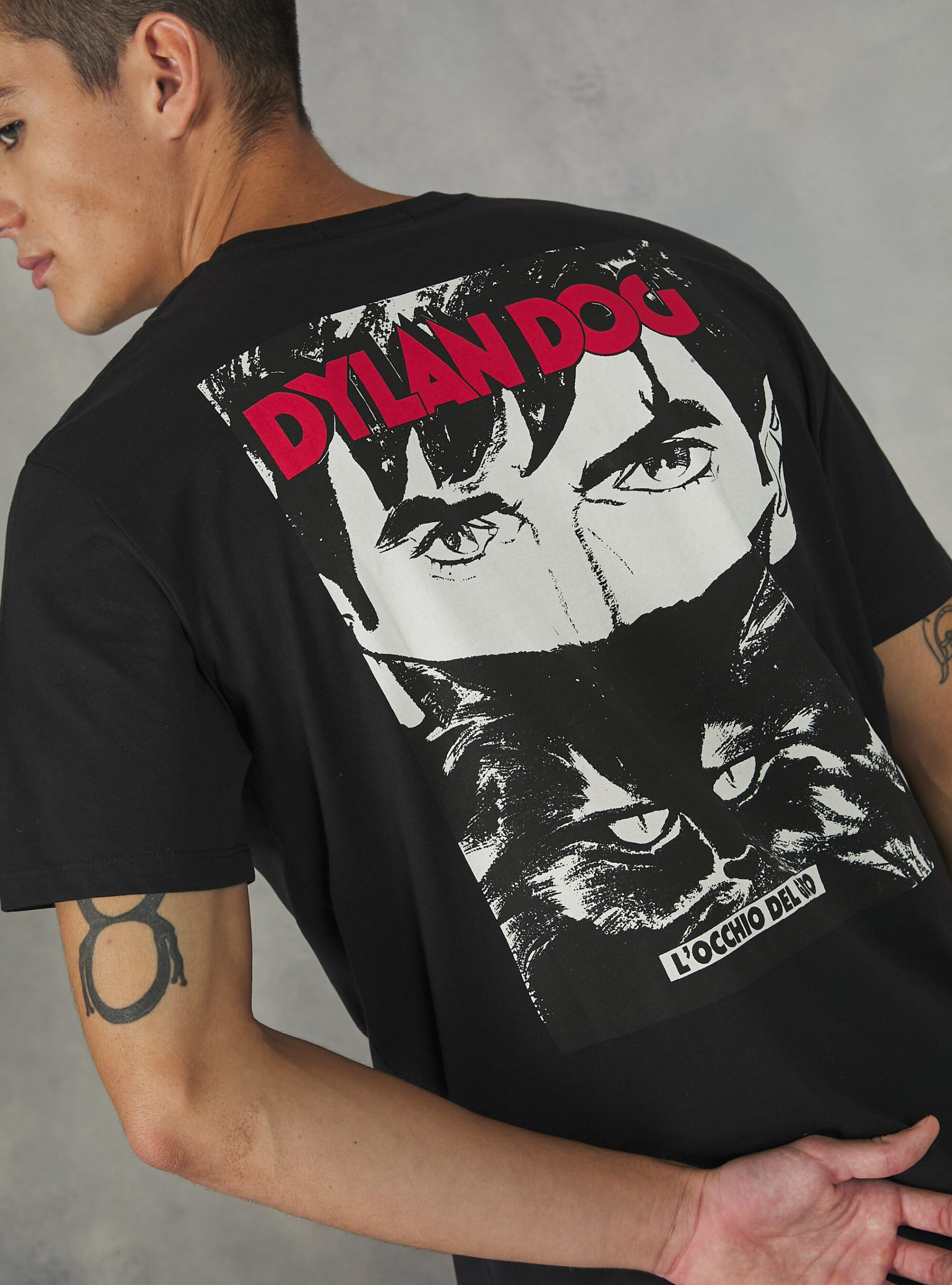 Dylan Hund / Alcott-T-Shirt Männer Sonderangebot Bk1 Black T-Shirts – 1