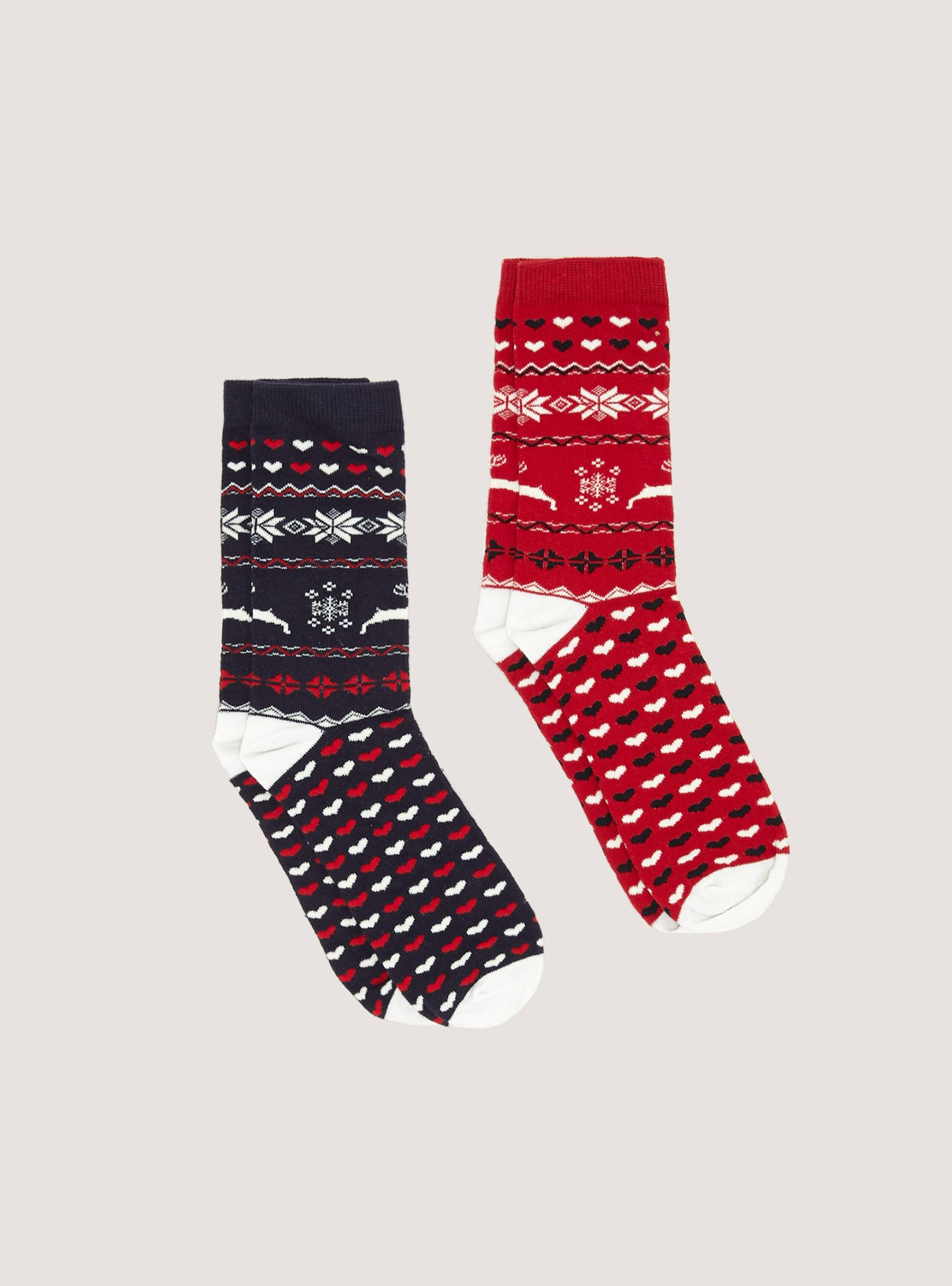 Frauen Alcott Socken Xmas Set Of 2 Pairs Of Christmas Socks Produktstandard – 1