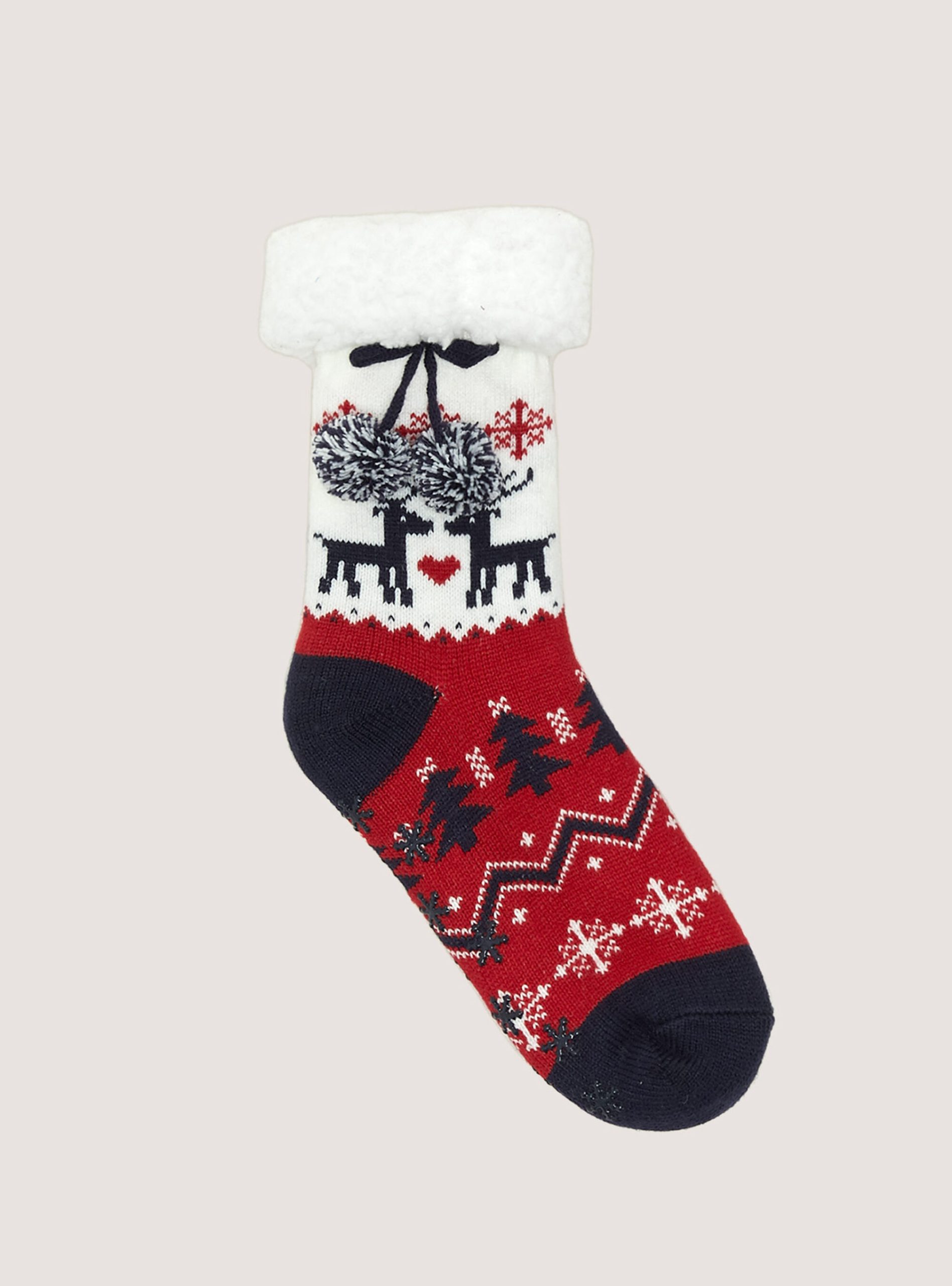 Frauen Calze Antiscivolo Christmas Collection Alcott Neues Produkt Socken Na2 Navy Medium – 2