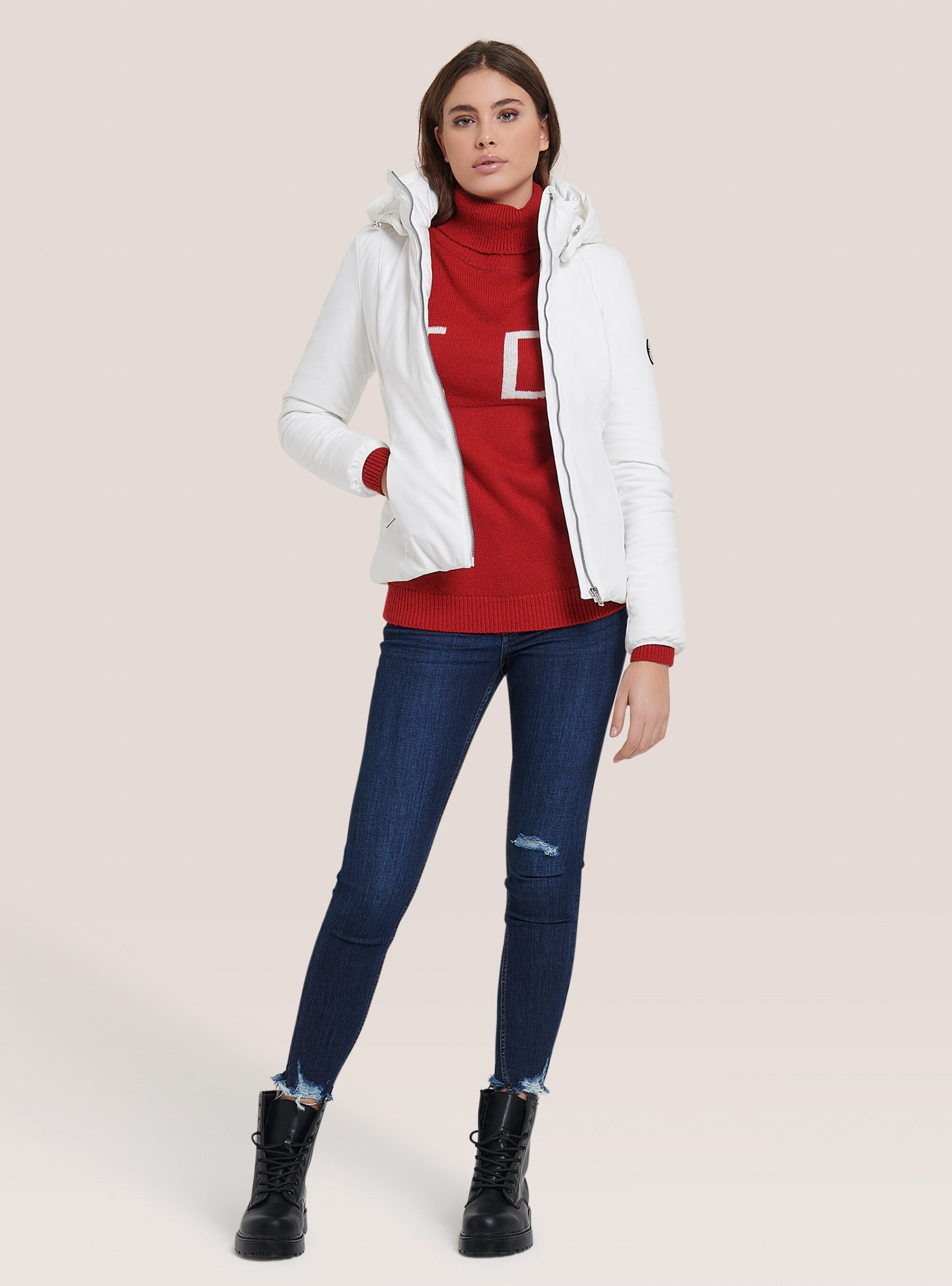 Frauen Fertigung Alcott Mäntel Und Jacken Wh3 White Technical Jacket With Recycled Padding – 2