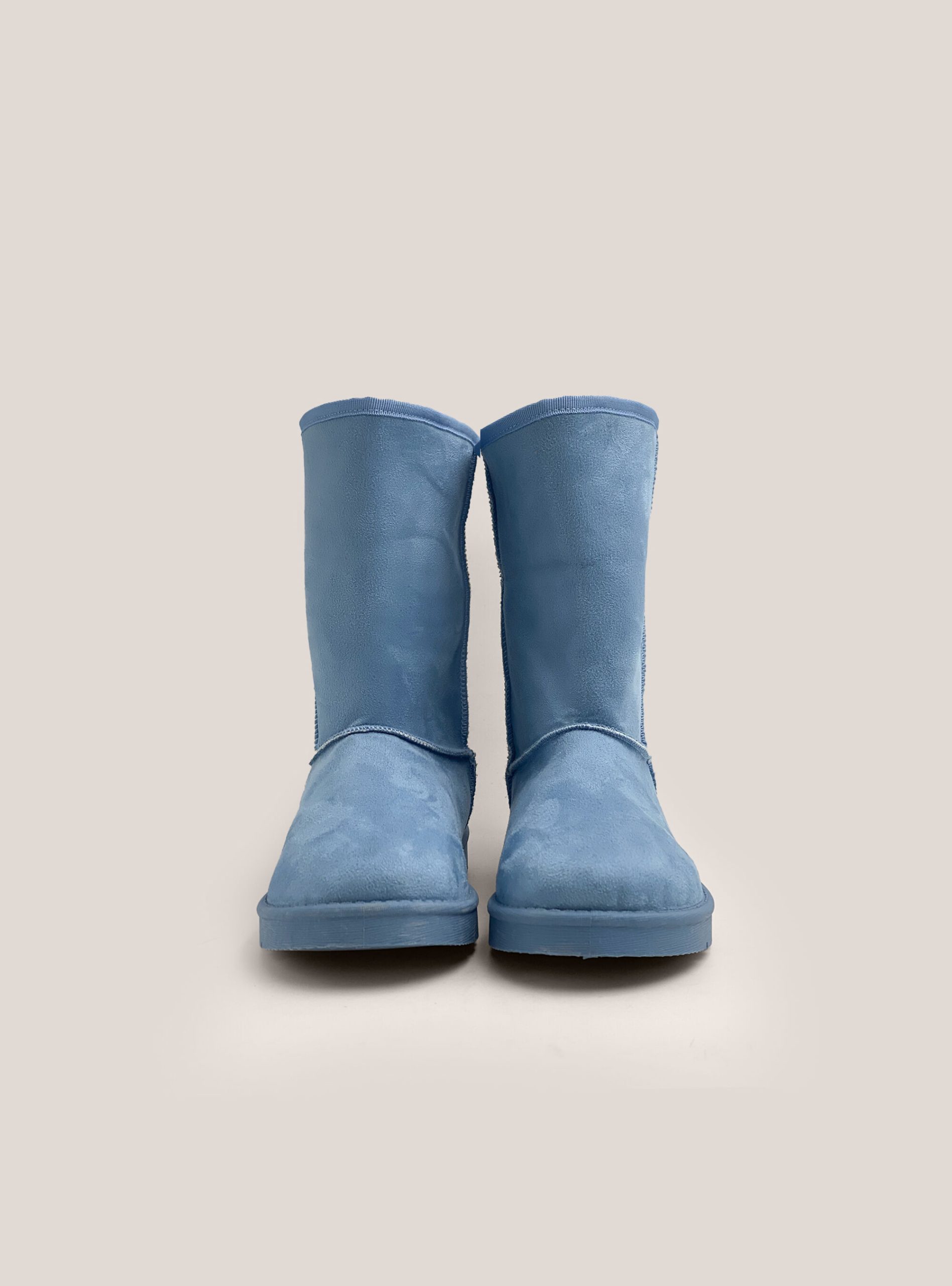 Frauen Rabatt Schuhe Suede Ankle Boots With Faux Fur Inside C0691 Azzurre Alcott – 2