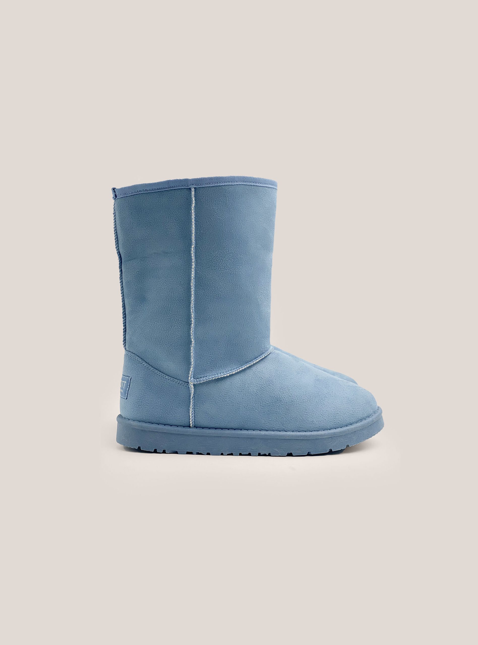 Frauen Rabatt Schuhe Suede Ankle Boots With Faux Fur Inside C0691 Azzurre Alcott – 1