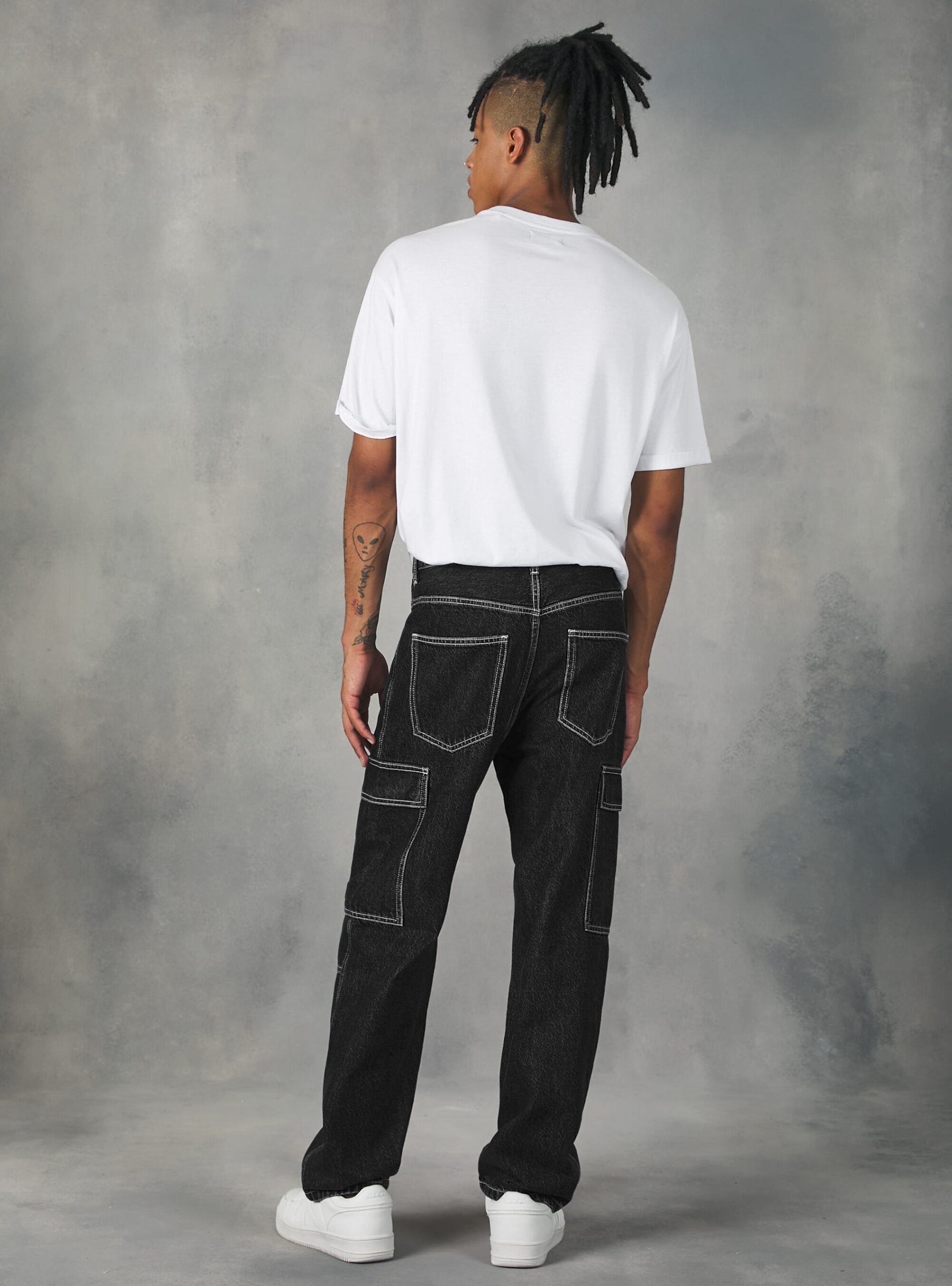 Geschäft Jans Cargo Alcott D000 Black Männer Jeans – 2