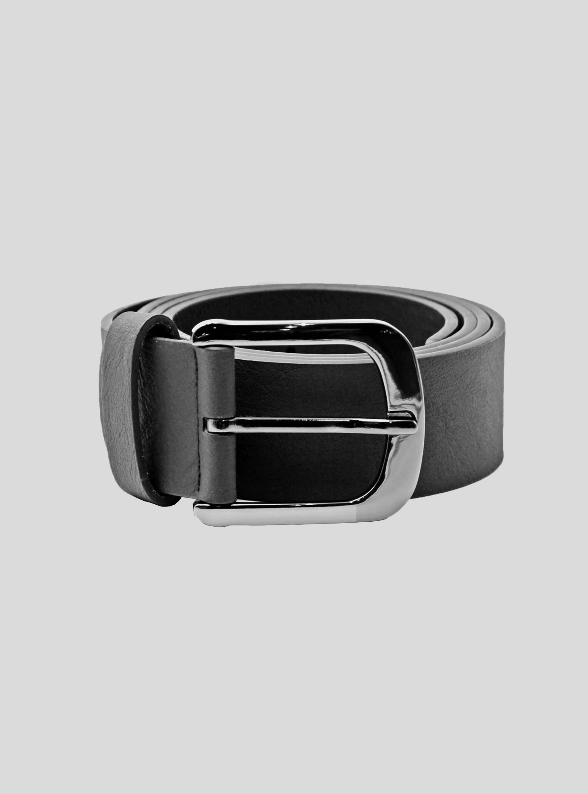Gürtel Basic Leather-Effect Belt Online Männer Gy1 Grey Dark Alcott – 1