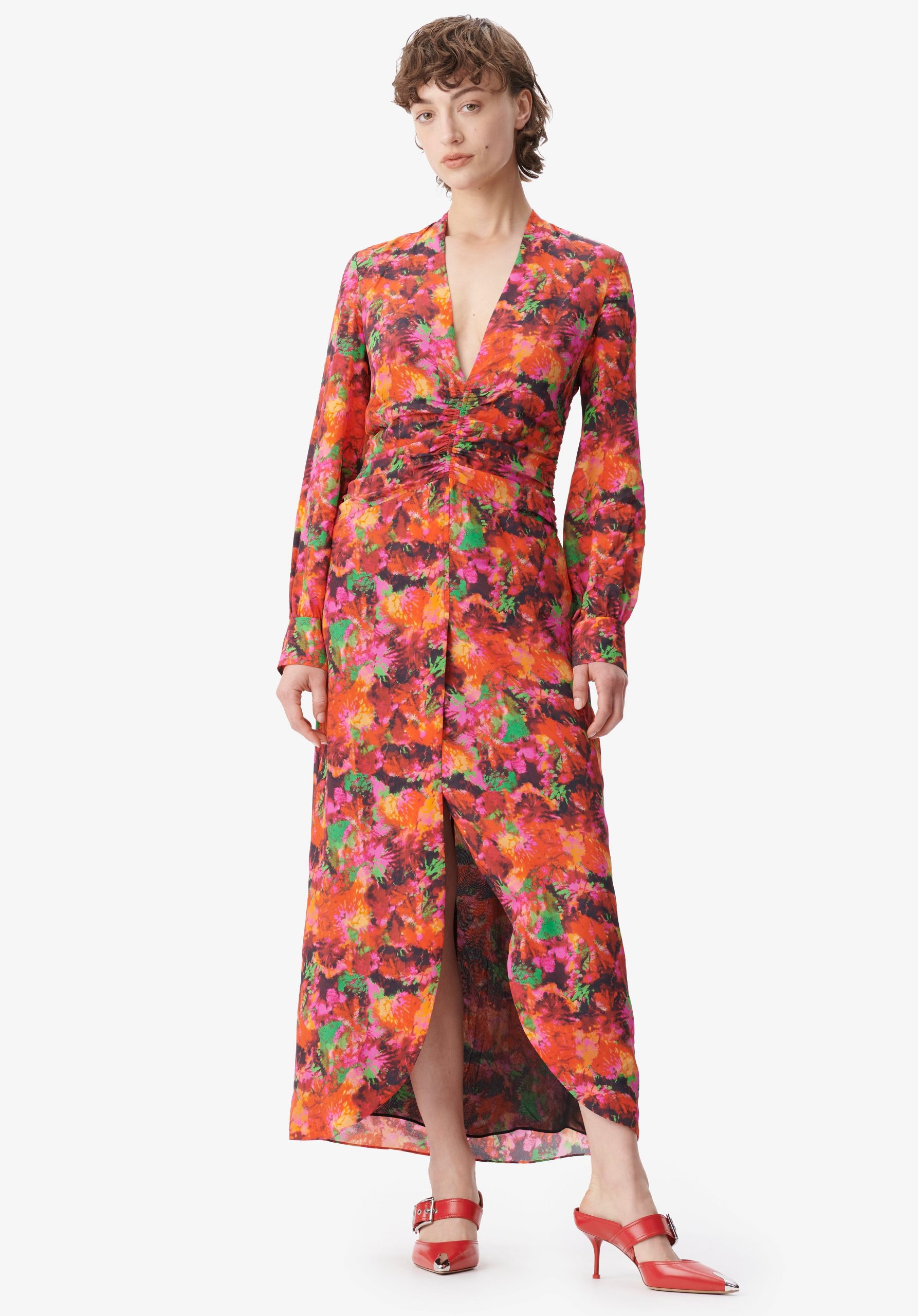 Kleider Lieferung Shibori Flower Damen Lala Berlin Dress Damala – 1