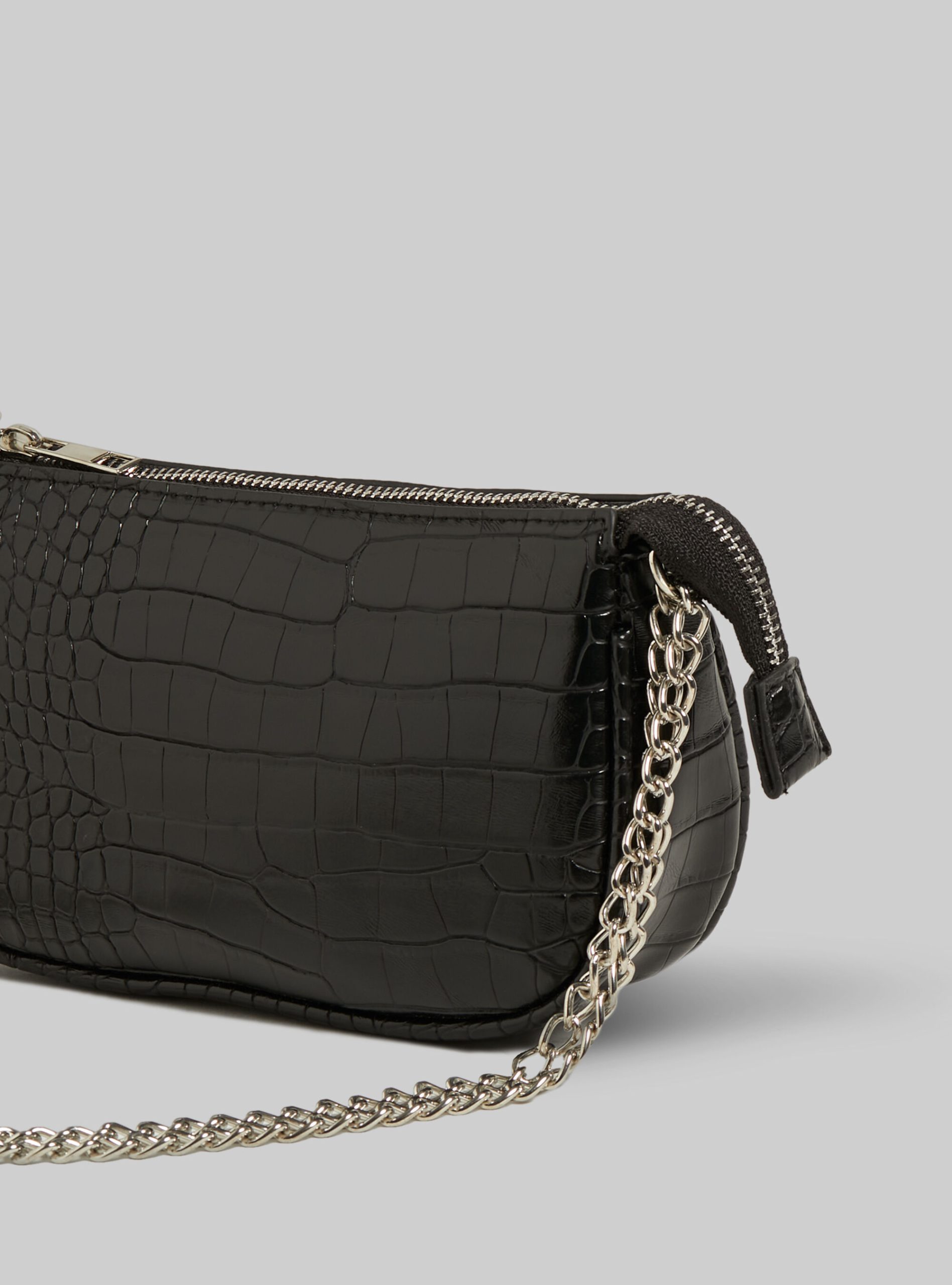Leather-Effect Mini Bag With Chain Frauen Reduzierter Preis Night Out Alcott Bk1 Black – 2