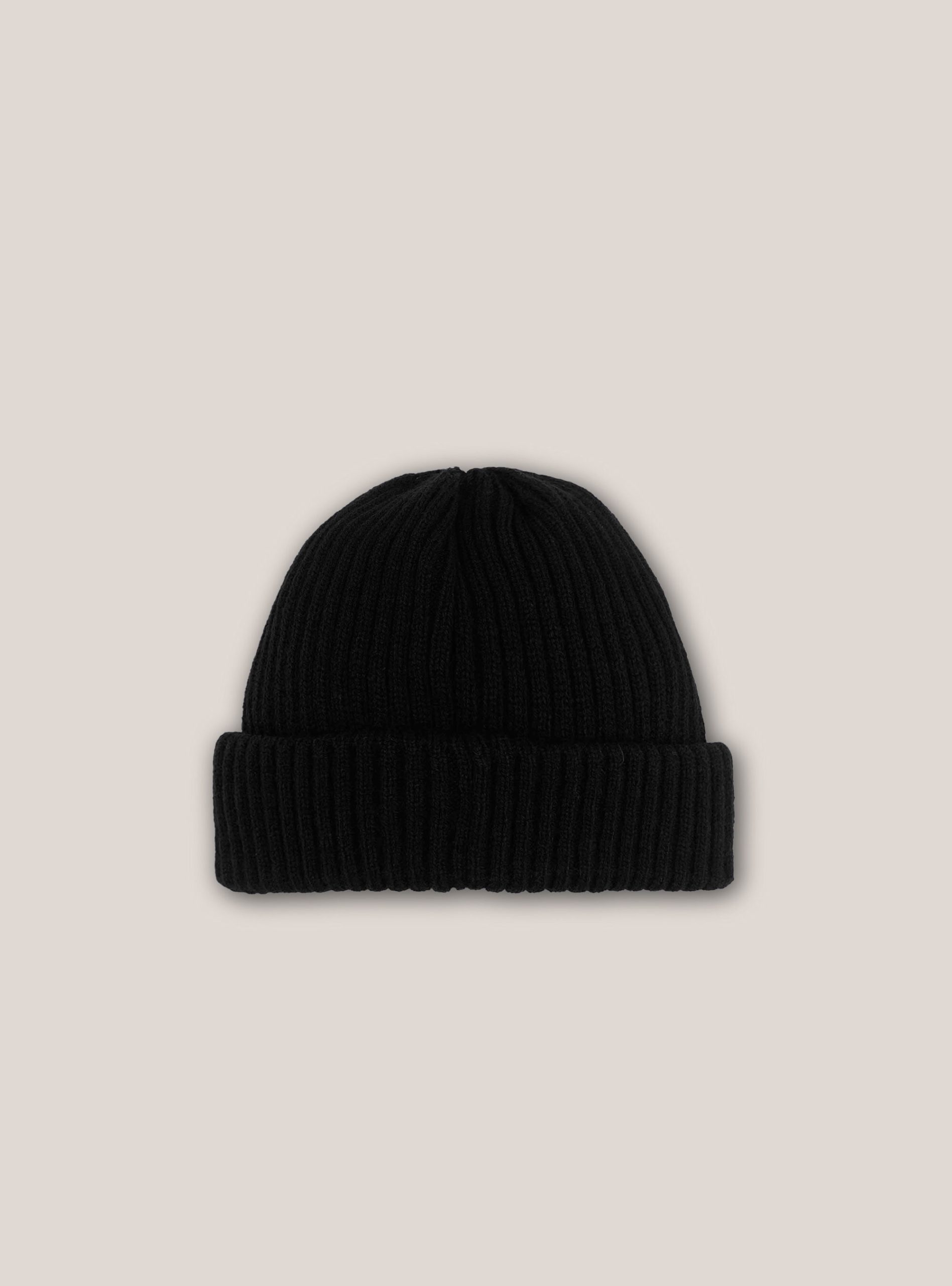 Männer Alcott Hüte Cappello In Rib Con Logo Design C101 Black – 2
