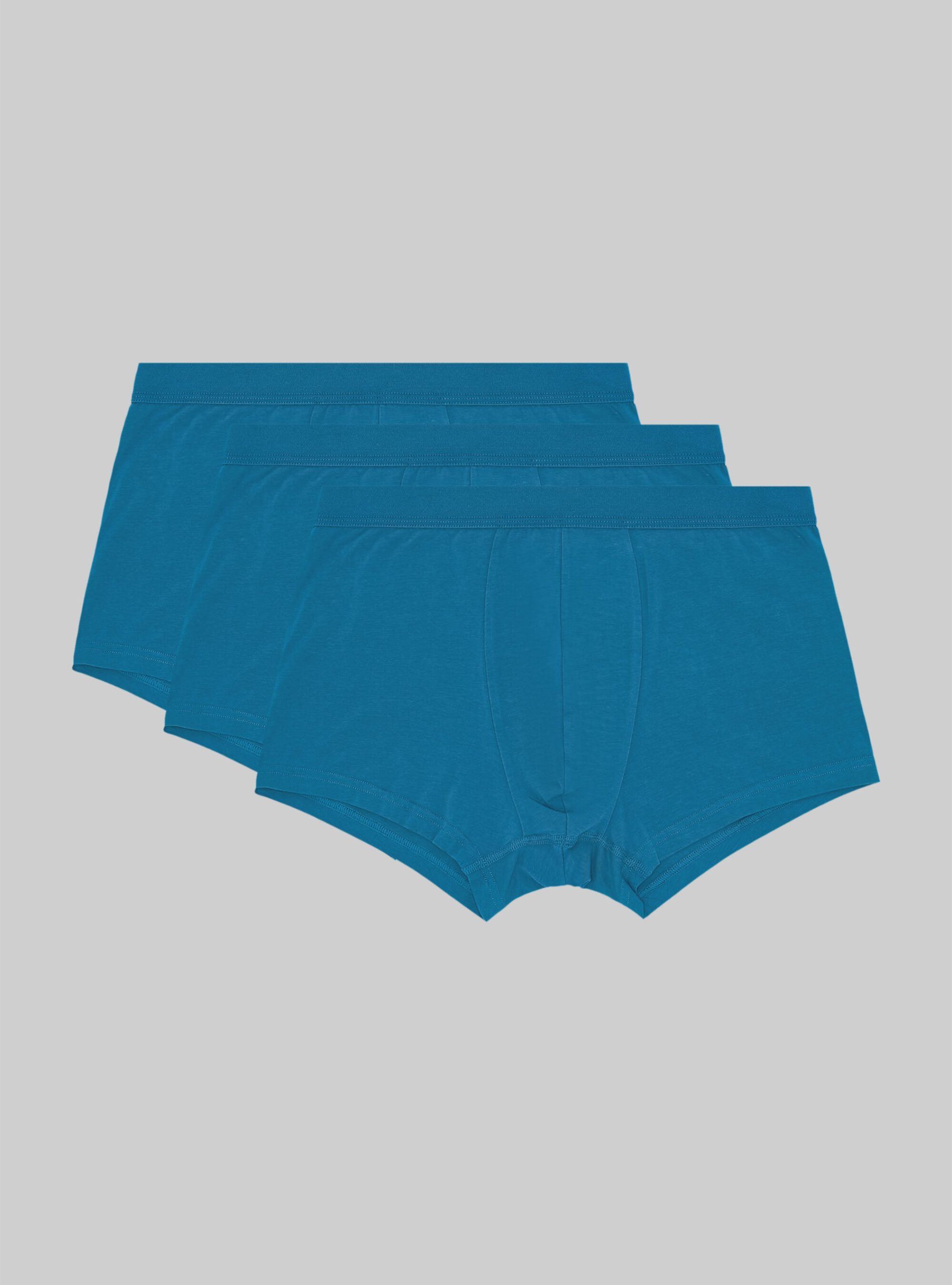 Männer Alcott Set Of 3 Pairs Of Stretch Cotton Boxer Shorts Unterwäsche Ob2 Blue Oil Med. Preis-Leistungs-Verhältnis – 1
