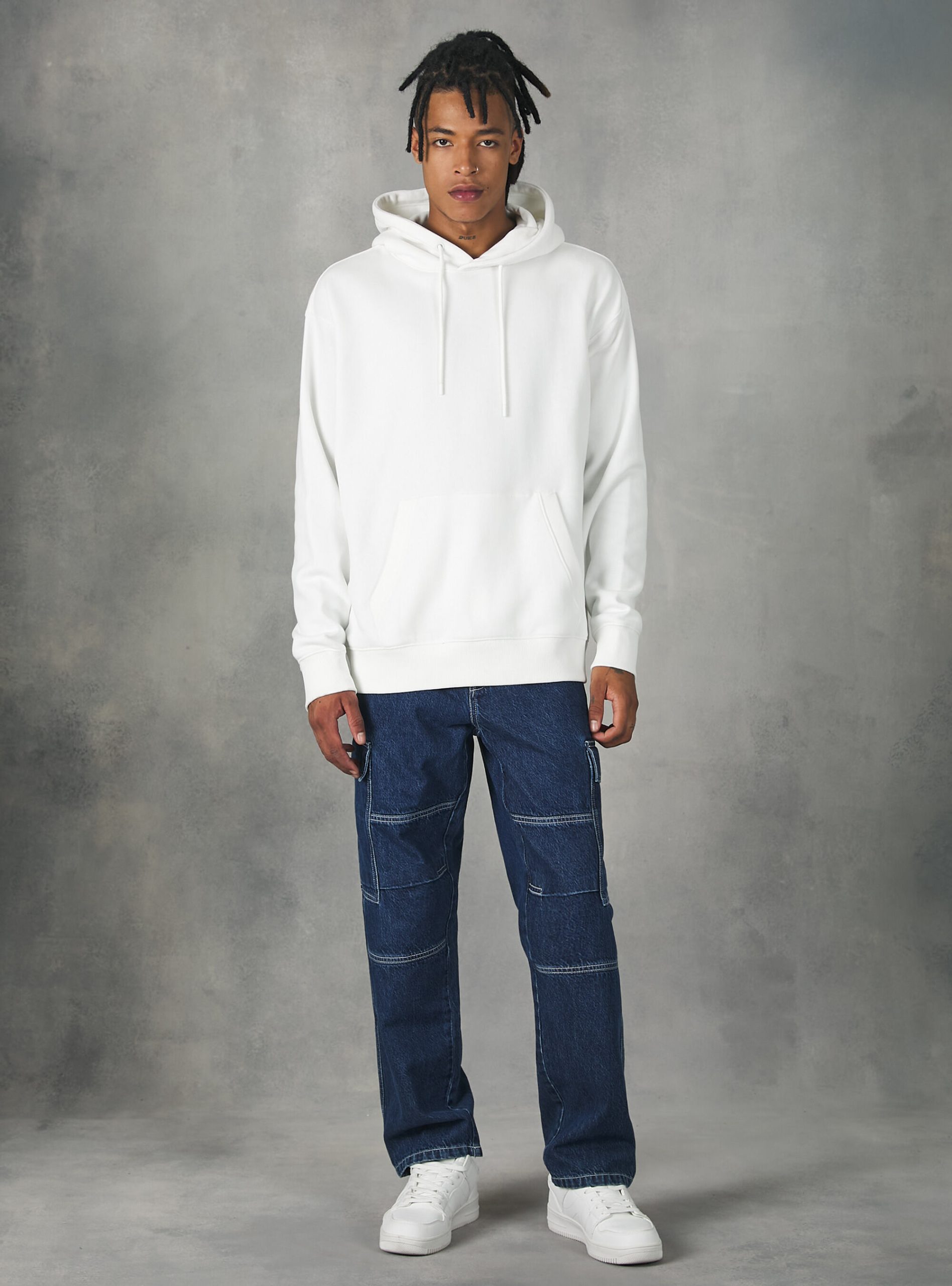 Männer Alcott Wh2 White Preis Sweatshirts Sweatshirt With Hood And Pouch Pocket – 1