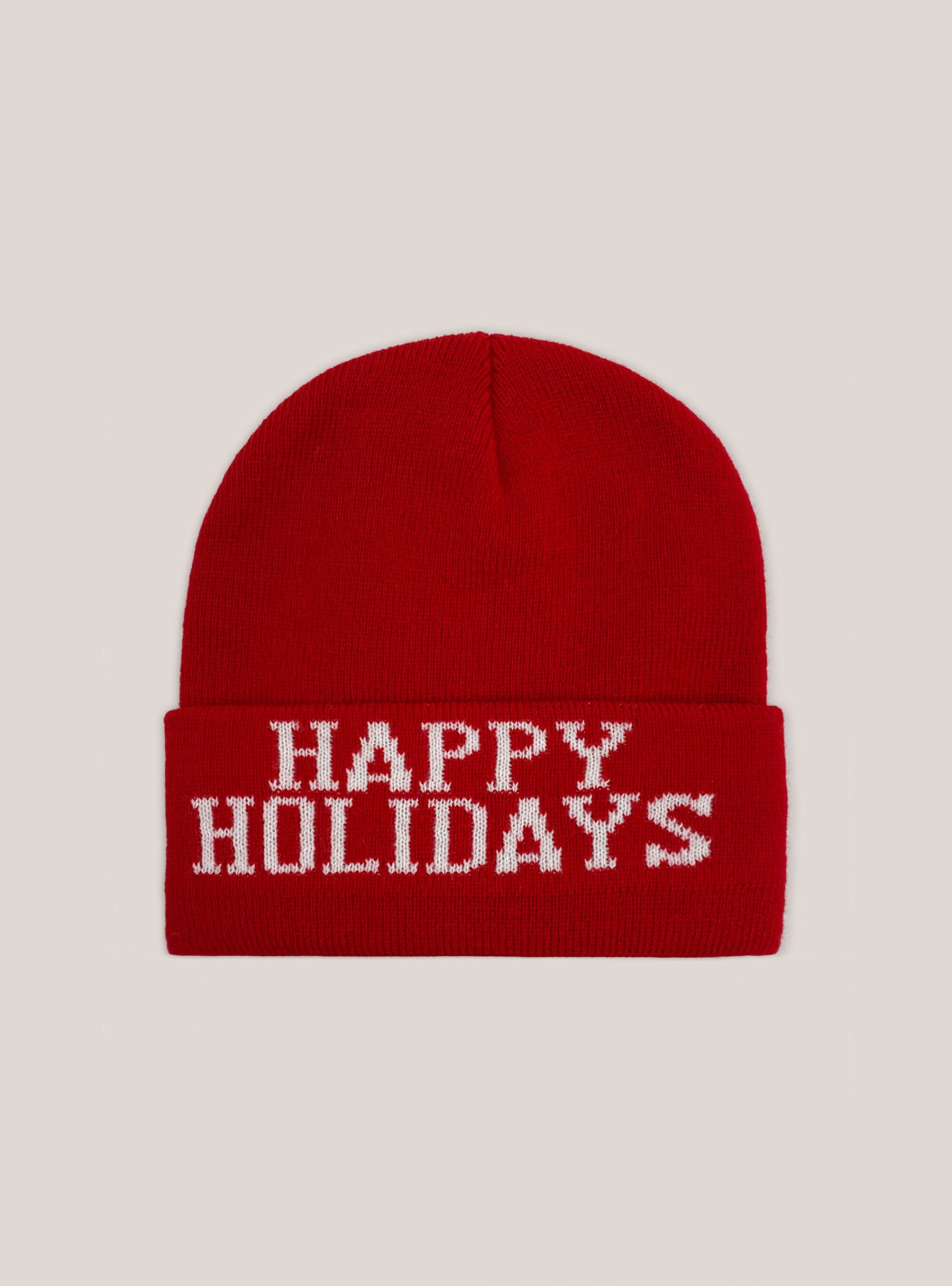 Männer Mode Cappello Happy Holidays Hüte C4498 Red Alcott – 1