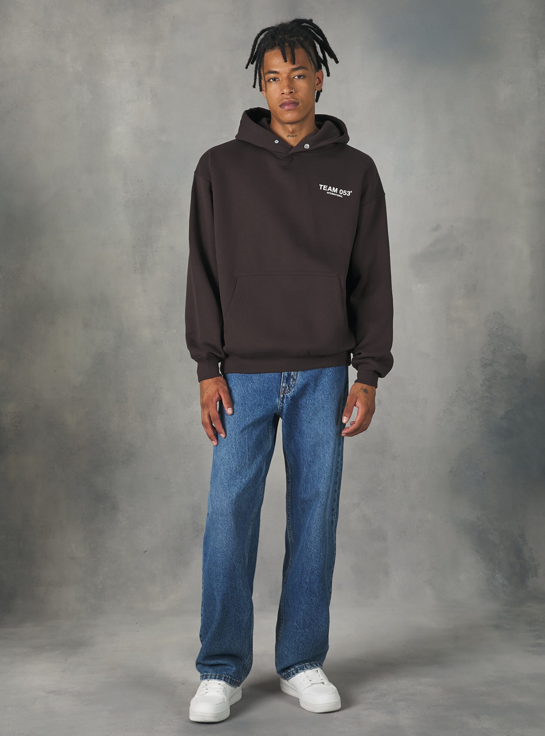 Männer Sicherheit Sweatshirts Br1 Brown Dark Alcott Sweatshirt With Team 053 Print – 1