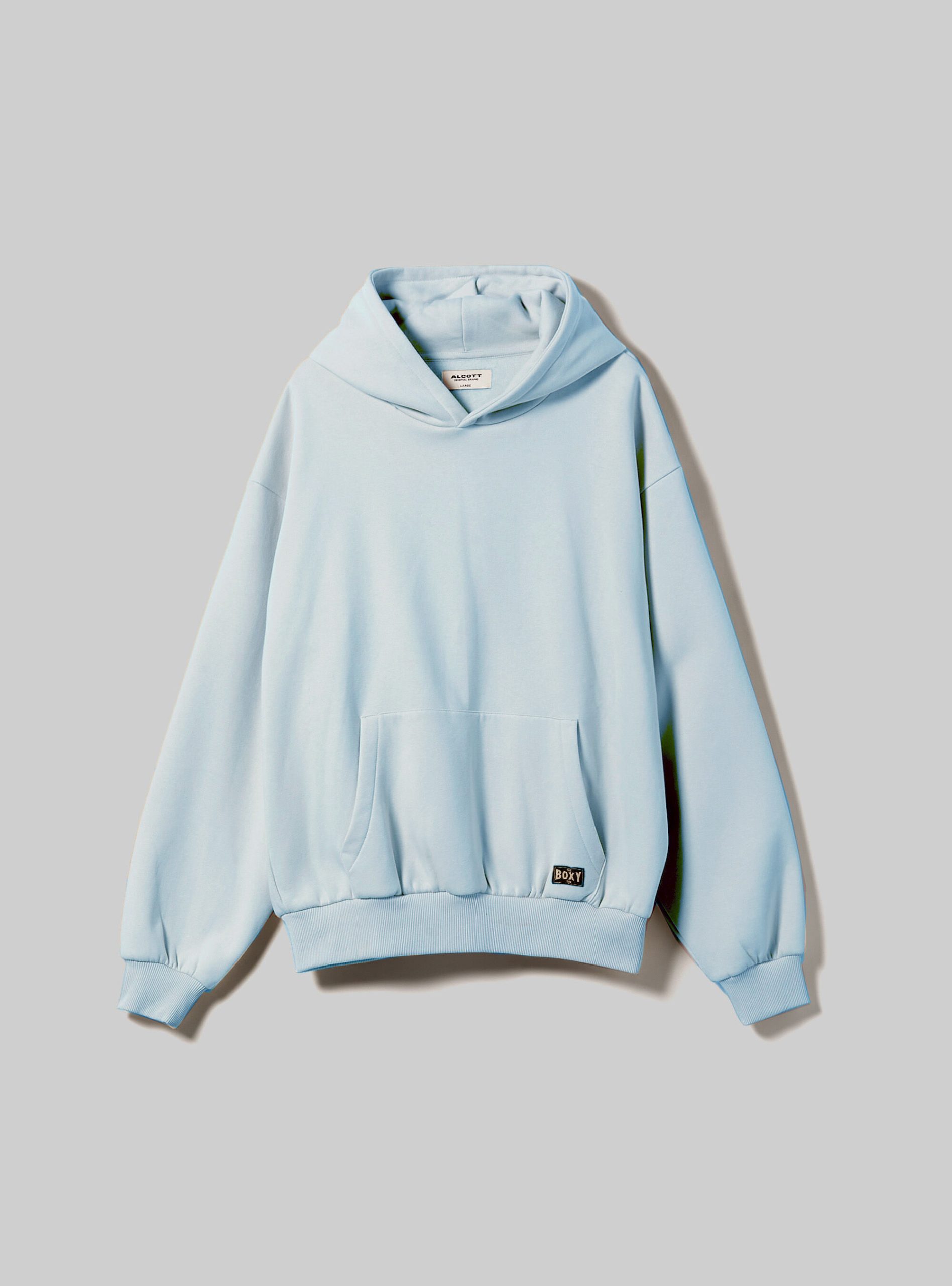 Männer Verkaufspreis Boxy Fit Sweatshirt Mit Kapuze Sweatshirts Az3 Azurre Light Alcott – 1
