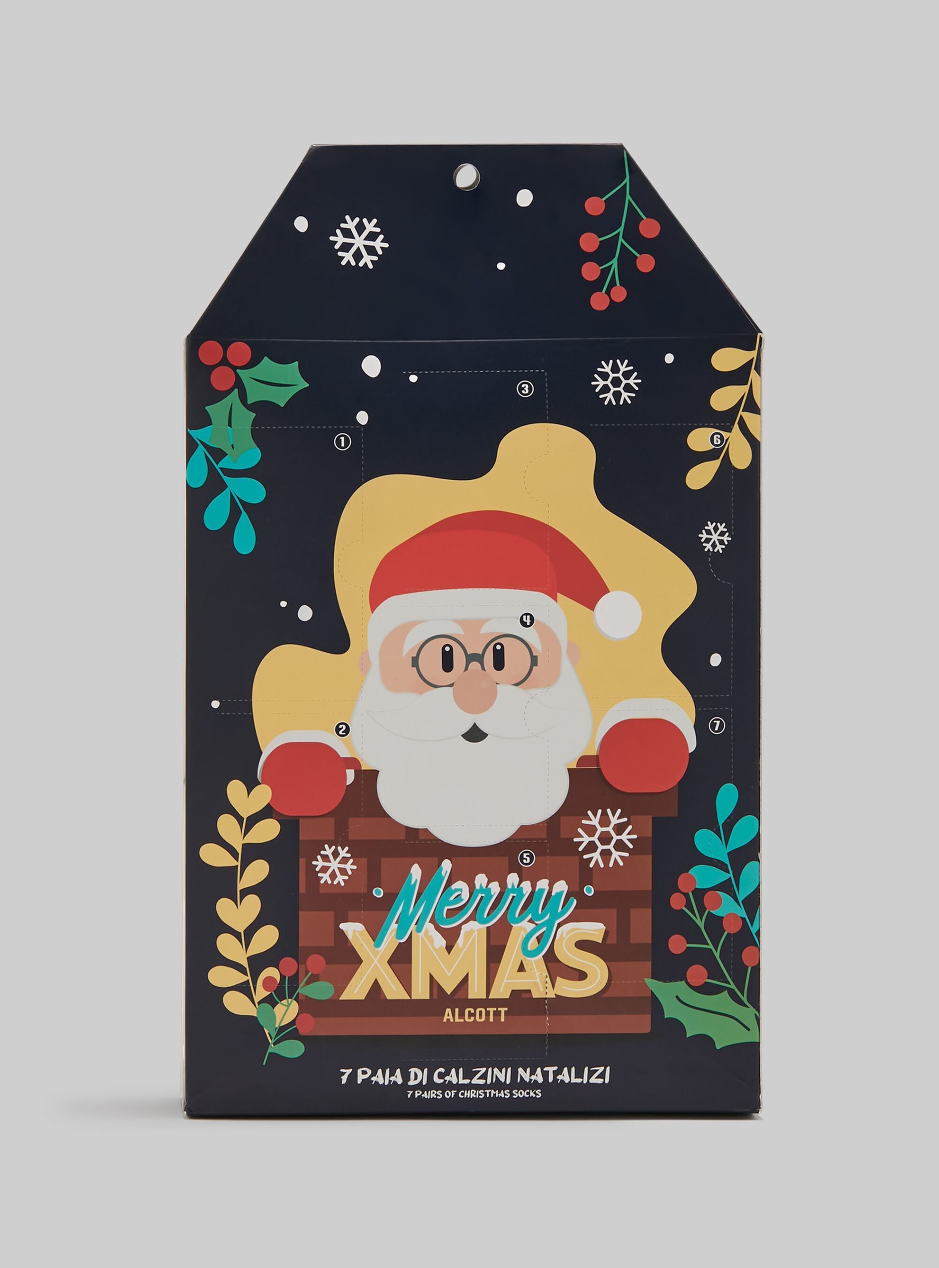 Männer Xmas Alcott Socken Christmas Box Set Of 7 Pairs Of Socks Exklusiv – 2