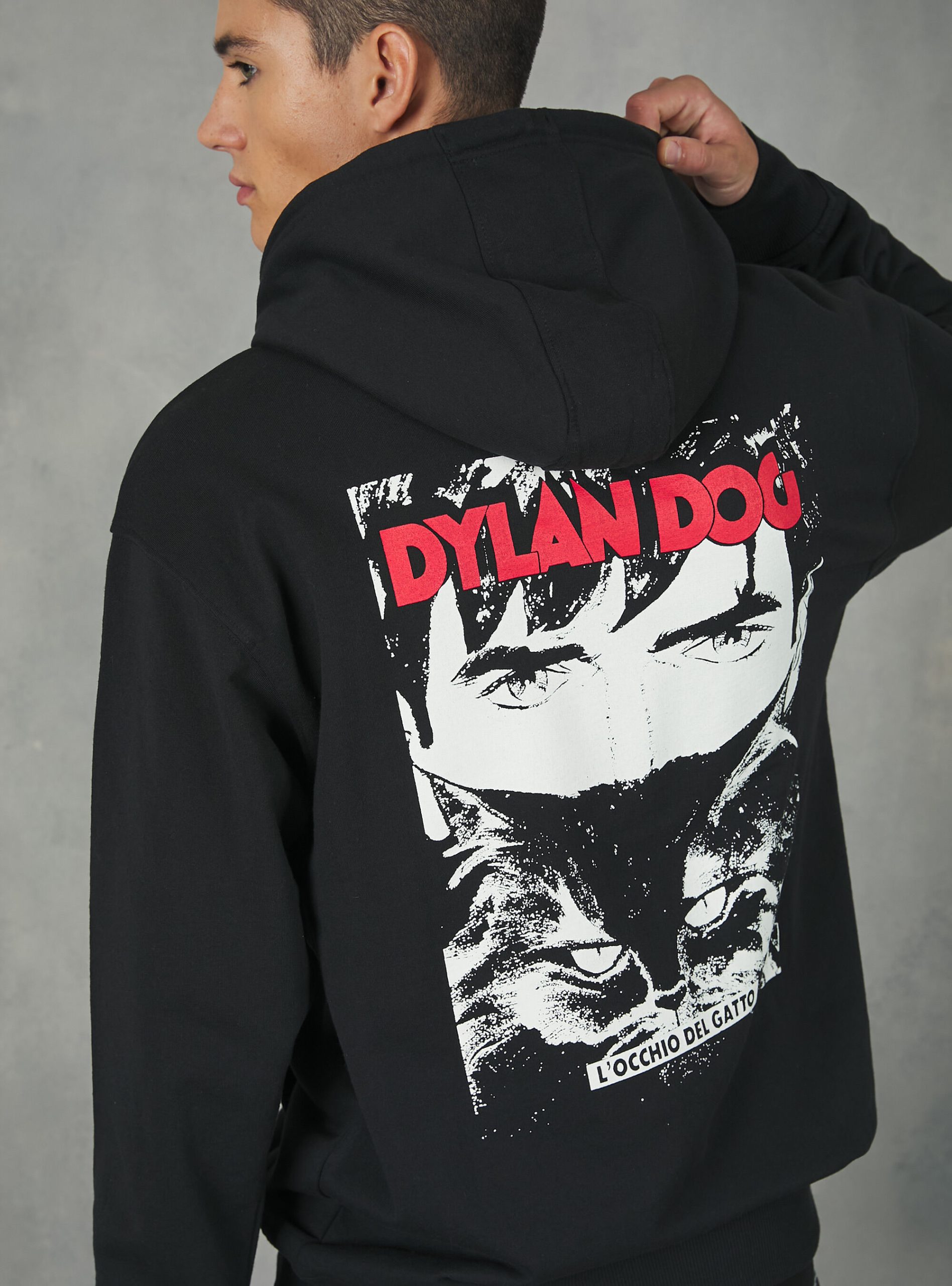Marke Männer Sweatshirts Bk1 Black Dylan Hundesweatshirt / Alcott – 2