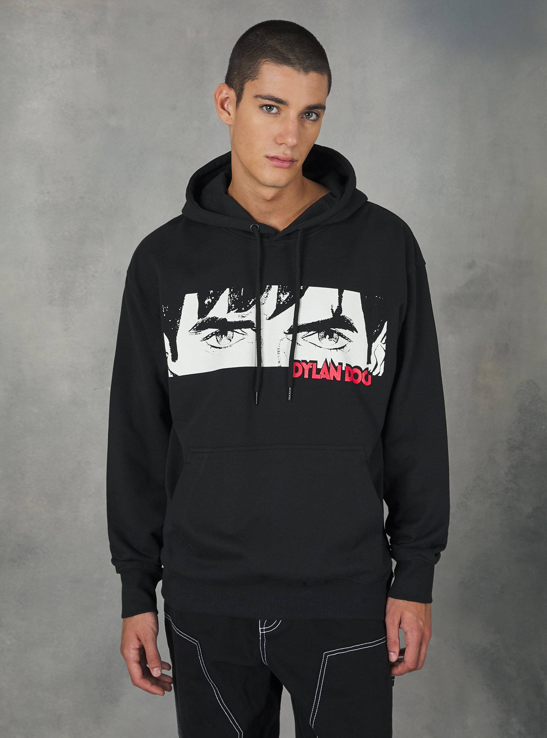 Marke Männer Sweatshirts Bk1 Black Dylan Hundesweatshirt / Alcott – 1