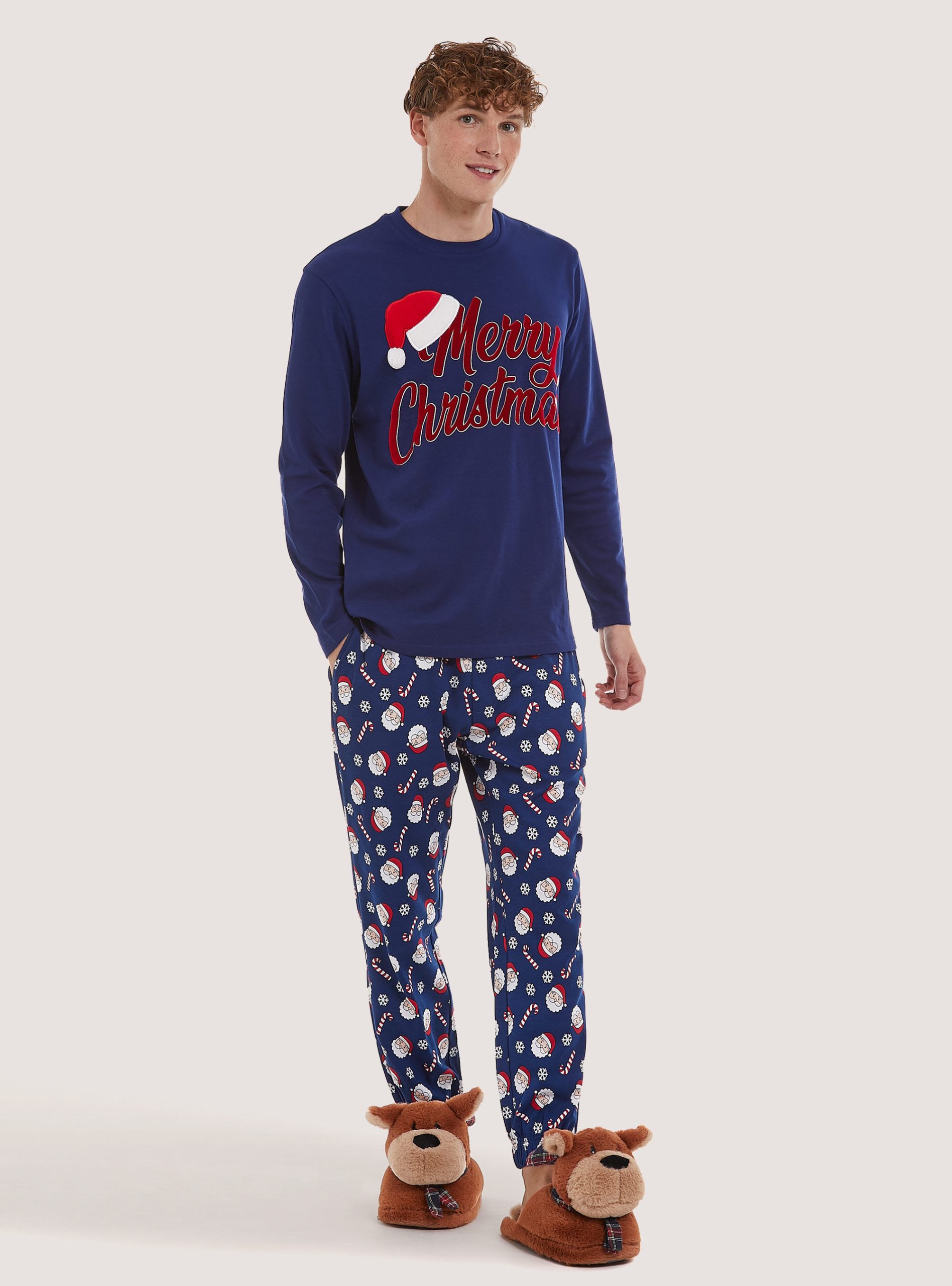 Pijamas Christmas Family Collection Pajamas Männer Alcott Sonderangebot Na1 Navy Dark – 1