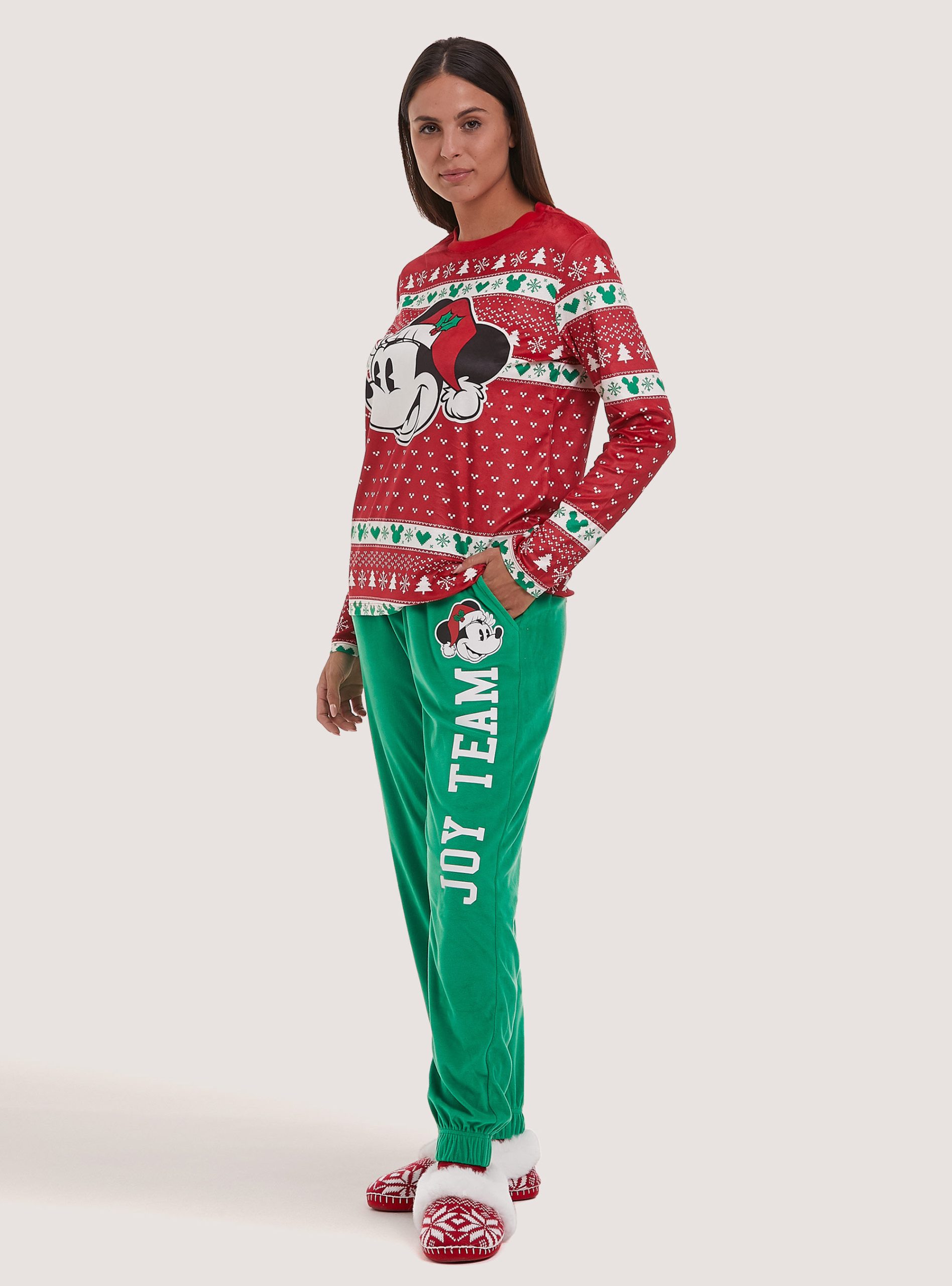 Pijamas Disney X Christmas Family Collection Pyjamas Rd2 Red Medium Haltbarkeit Frauen Alcott – 2