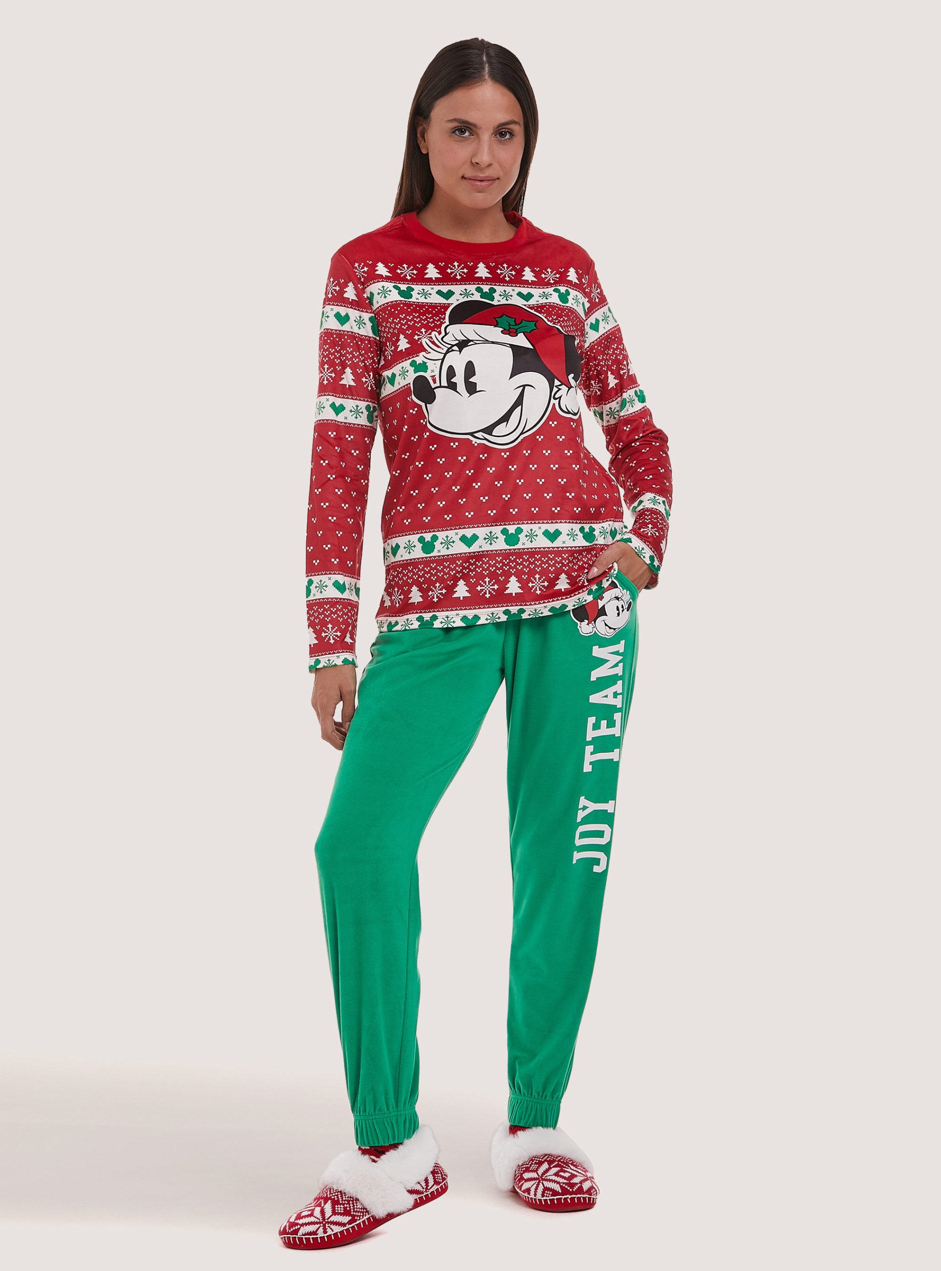 Pijamas Disney X Christmas Family Collection Pyjamas Rd2 Red Medium Haltbarkeit Frauen Alcott – 1