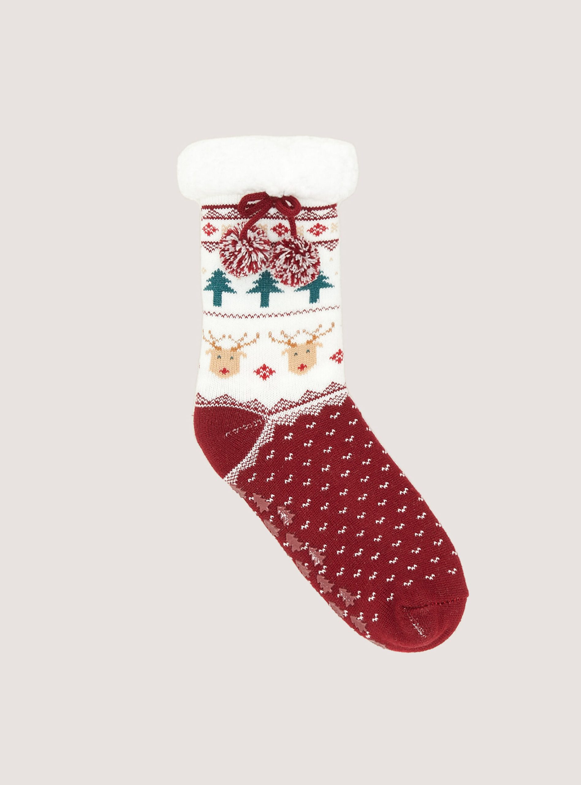 Rd2 Red Medium Kunde Alcott Frauen Calze Antiscivolo Christmas Collection Socken – 2