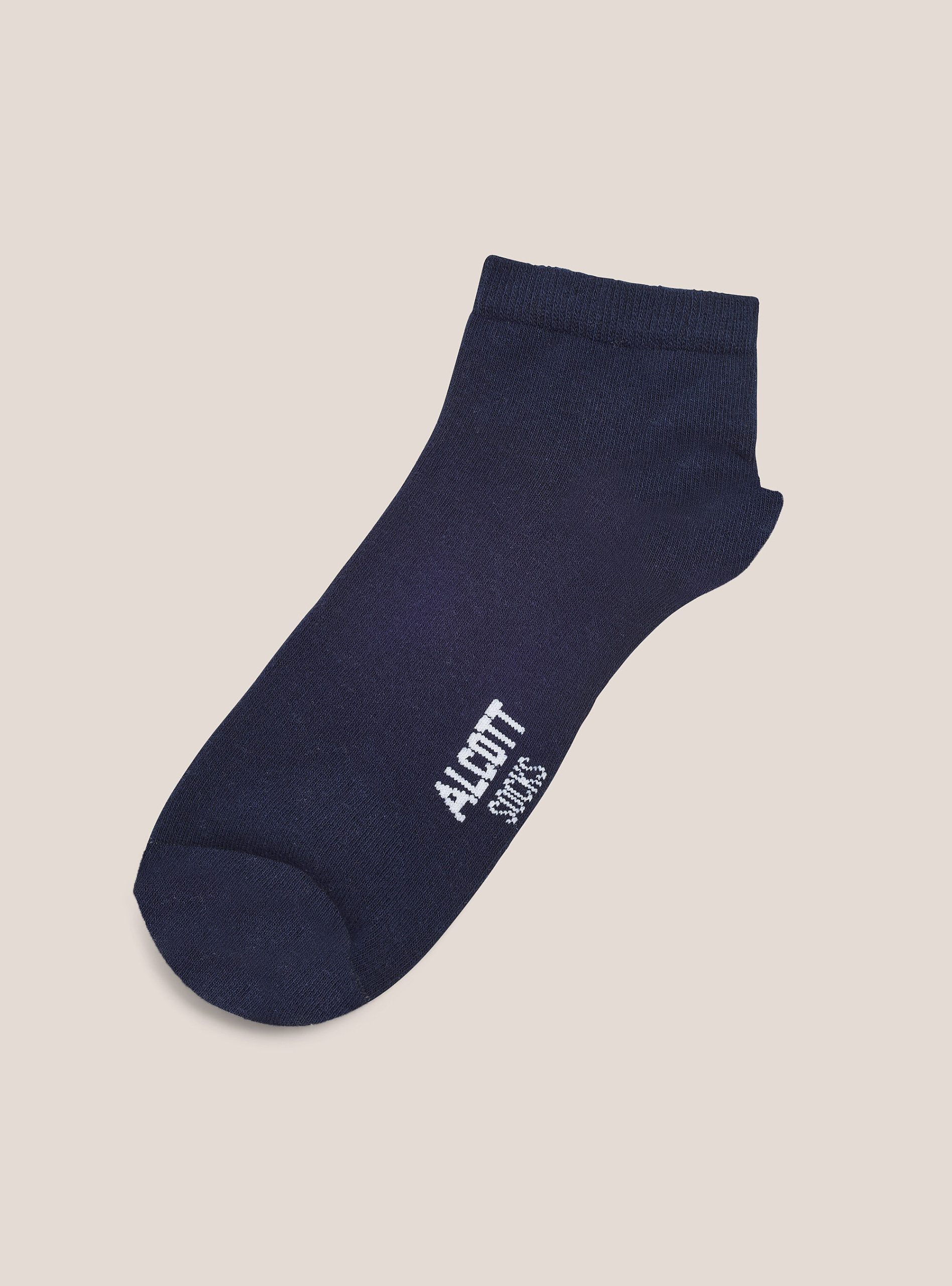 Set Of 4 Pairs Of Plain Basic Socks Socken Männer Alcott Preisnachlass Na1 Navy Dark – 2