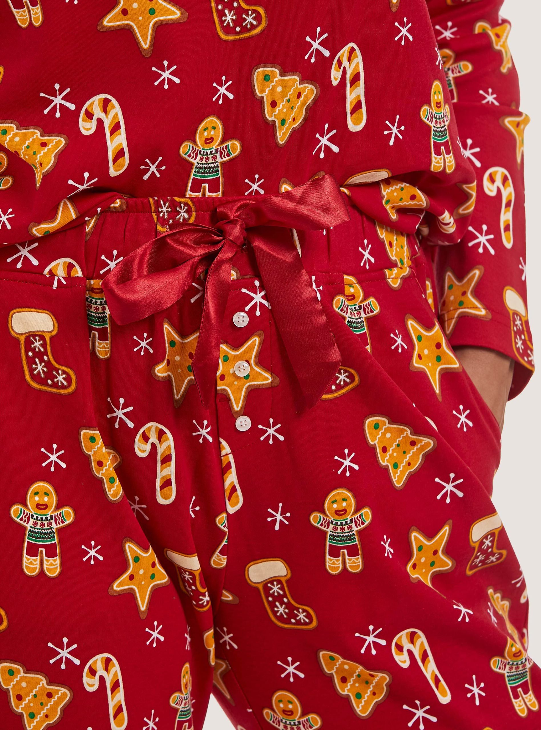 Sicherheit Alcott Frauen Rd2 Red Medium Pyjamas With All Over Print Christmas Collection Pijamas – 2