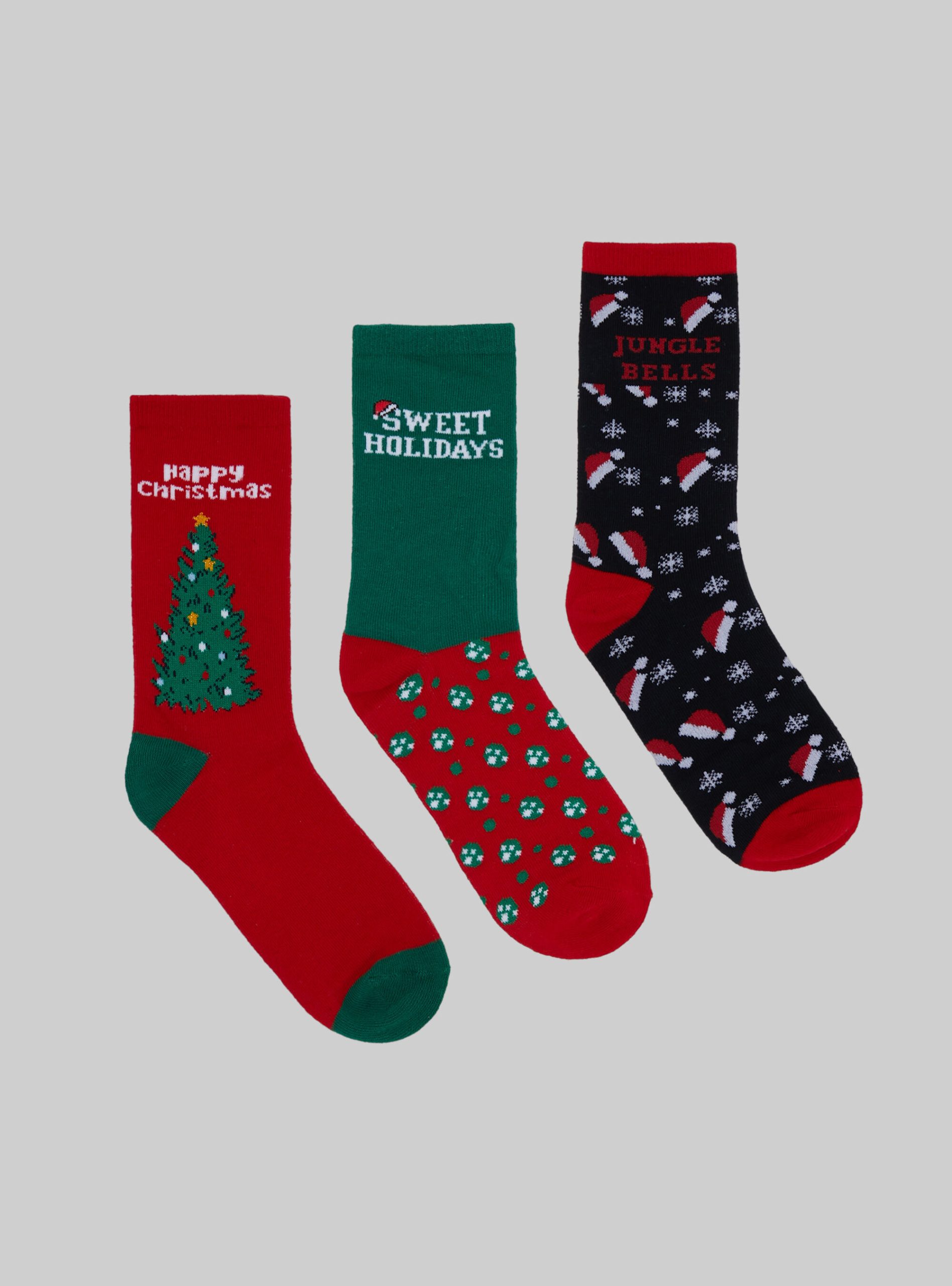 Socken Preisvorteil Christmas Box Set Of 3 Pairs Of Socks Männer Xmas Alcott – 2