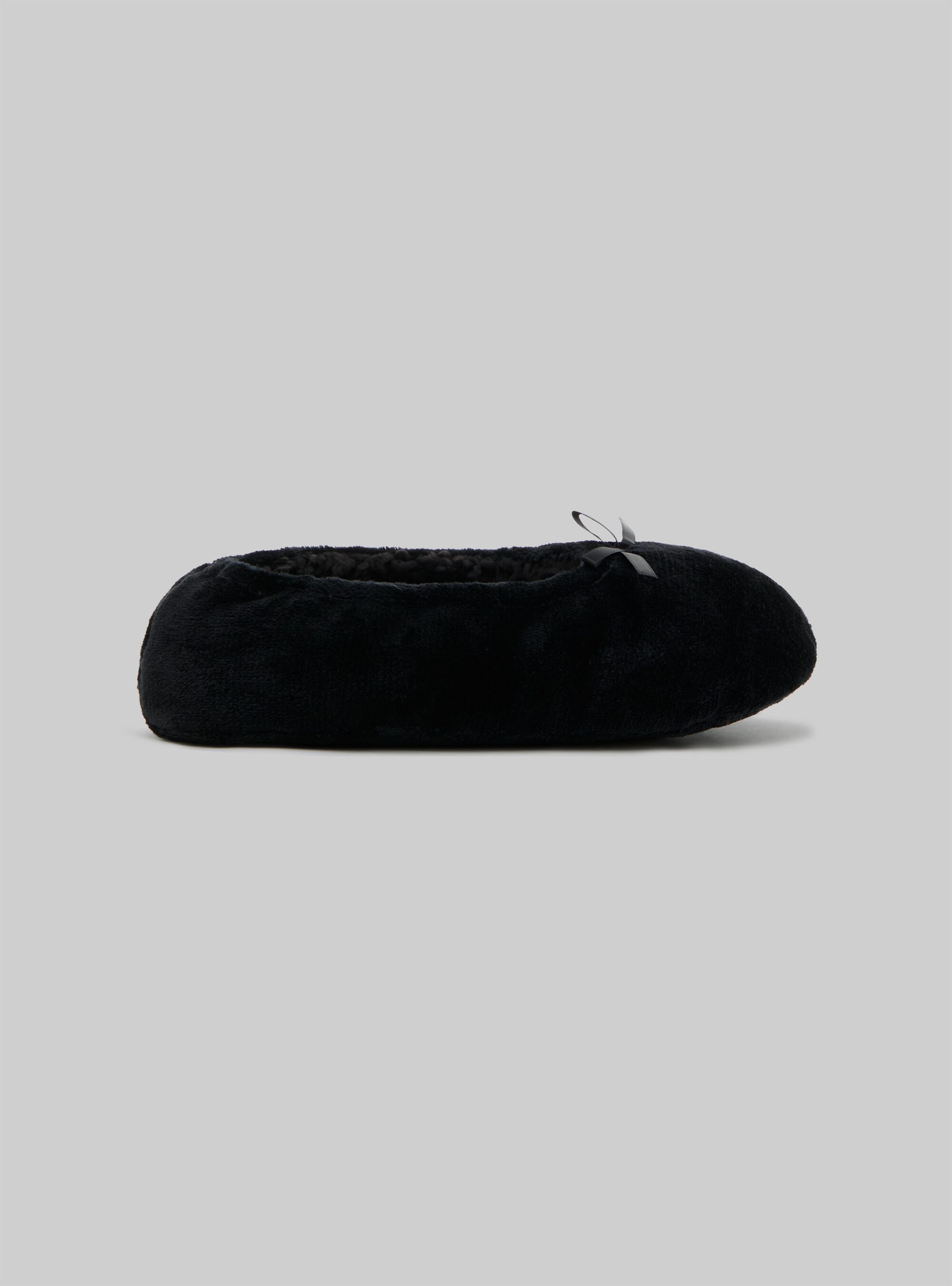 Sockenpantoffeln Aus Kunstfell Schuhe Rabatt Frauen Bk1 Black Alcott – 1