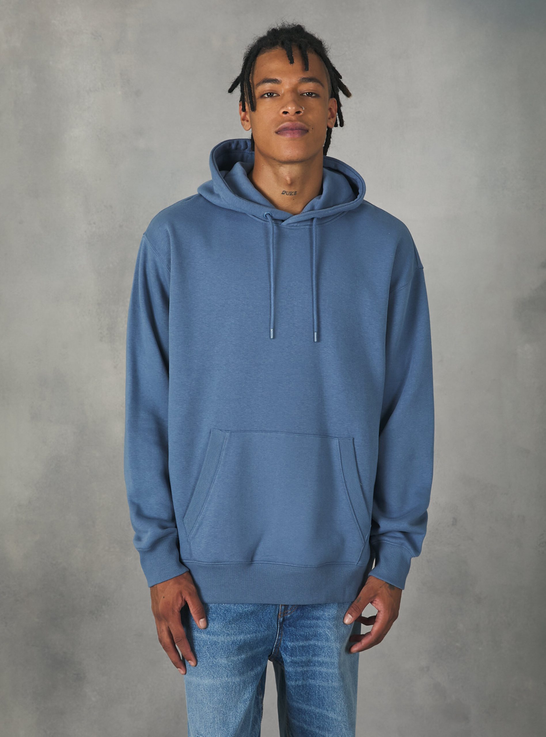 Sweatshirt With Hood And Pouch Pocket Angebot Alcott Männer Sweatshirts Bl3 Blue Light – 2