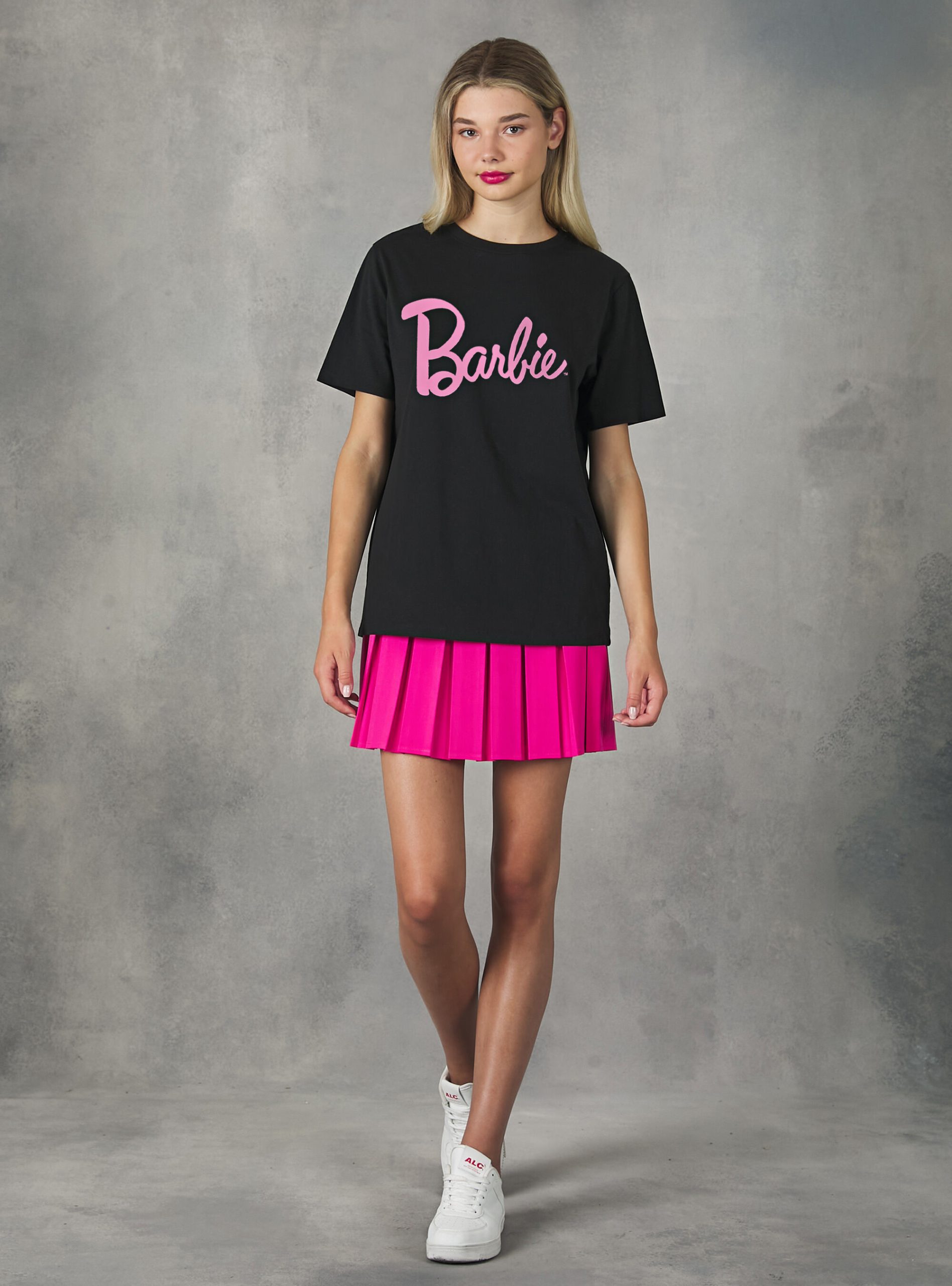T-Shirt Barbie / Alcott T-Shirt Neues Produkt Bk1 Black Frauen – 1