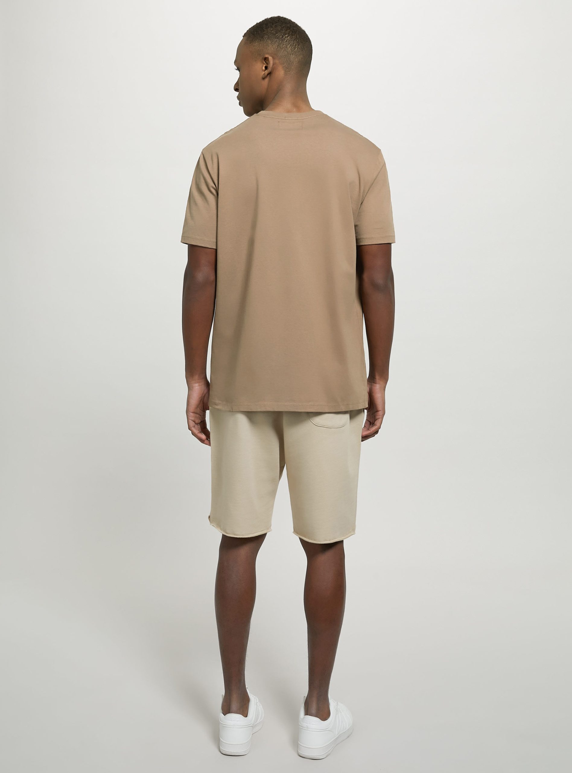 T-Shirts Mode Bg3 Beige Light Alcott Männer Cotton Crew-Neck T-Shirt – 2