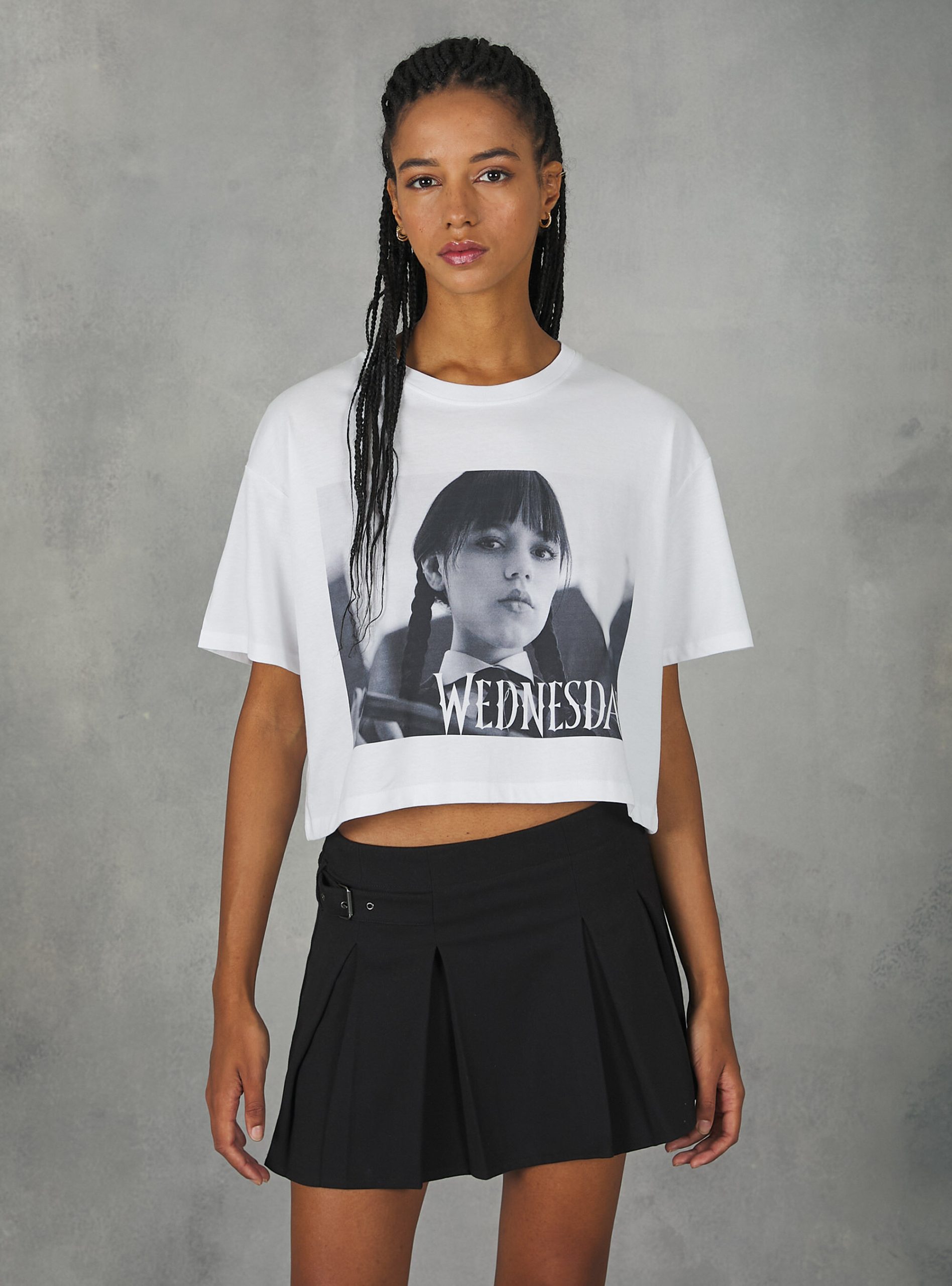 Wednesday / Alcott T-Shirt Wh3 White Frauen T-Shirt Material – 1