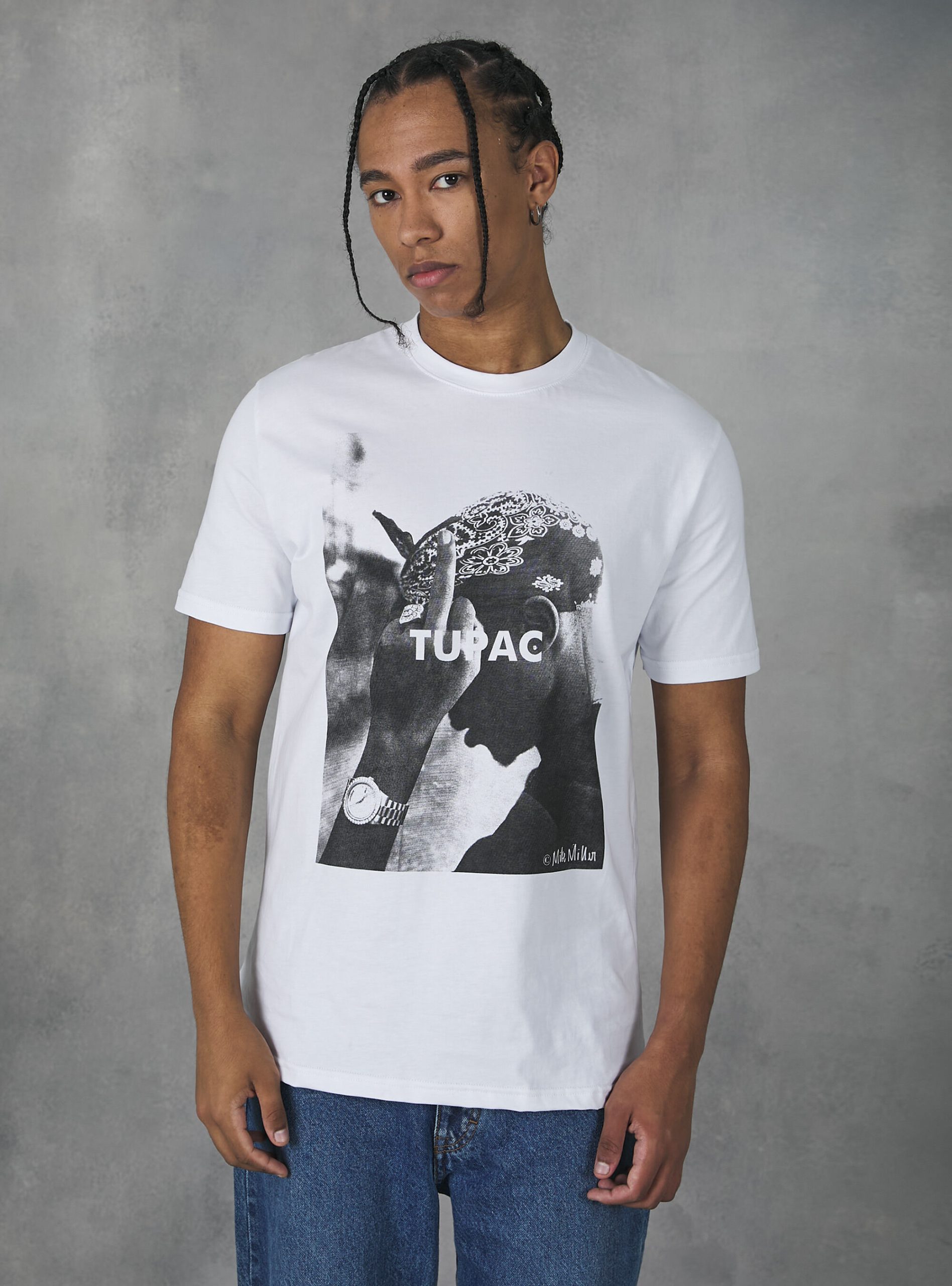 Wh1 Off White T-Shirts Verbraucher Tupac / Alcott T-Shirt Männer – 2